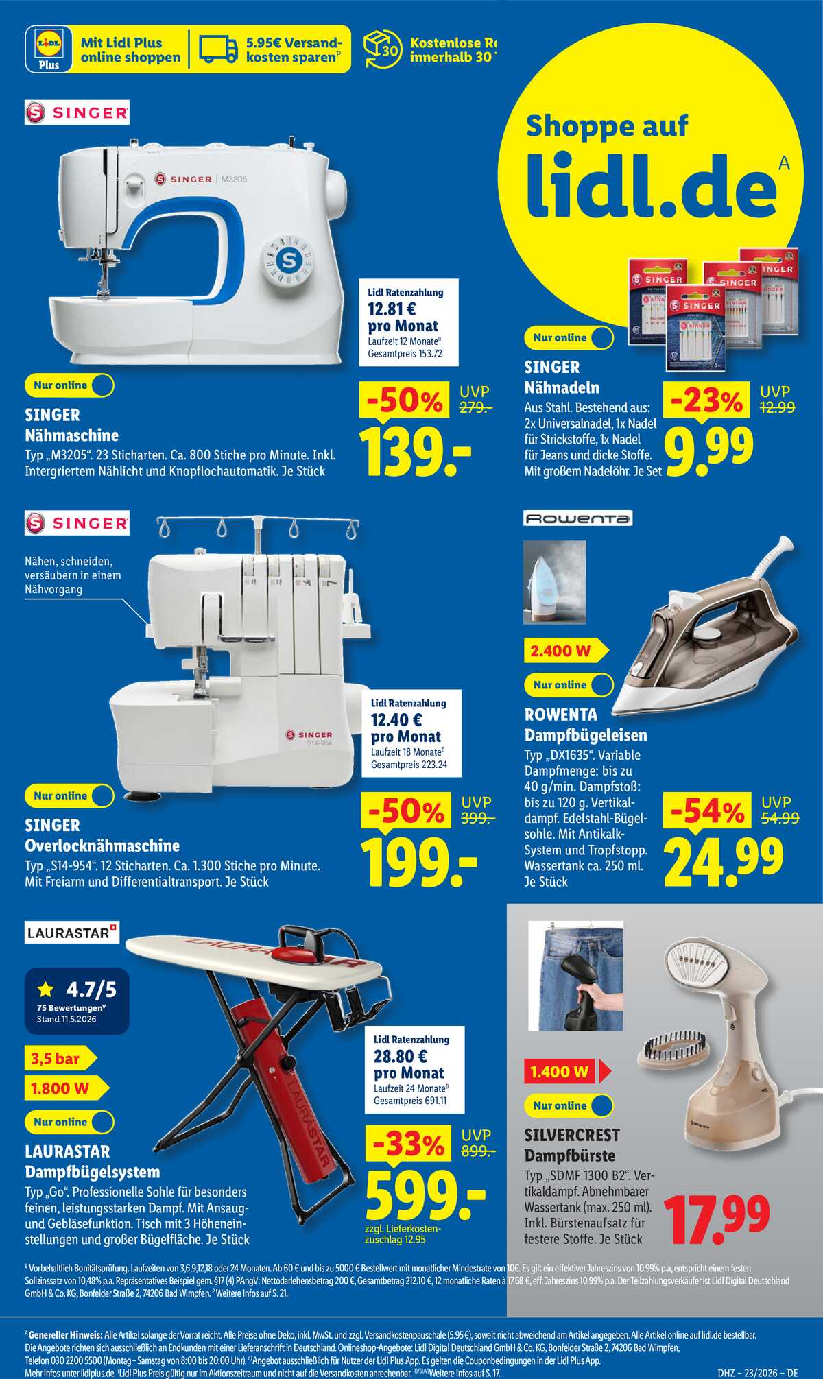 Leták Lidl Německo 1.6.-6.6.2026 strana 33