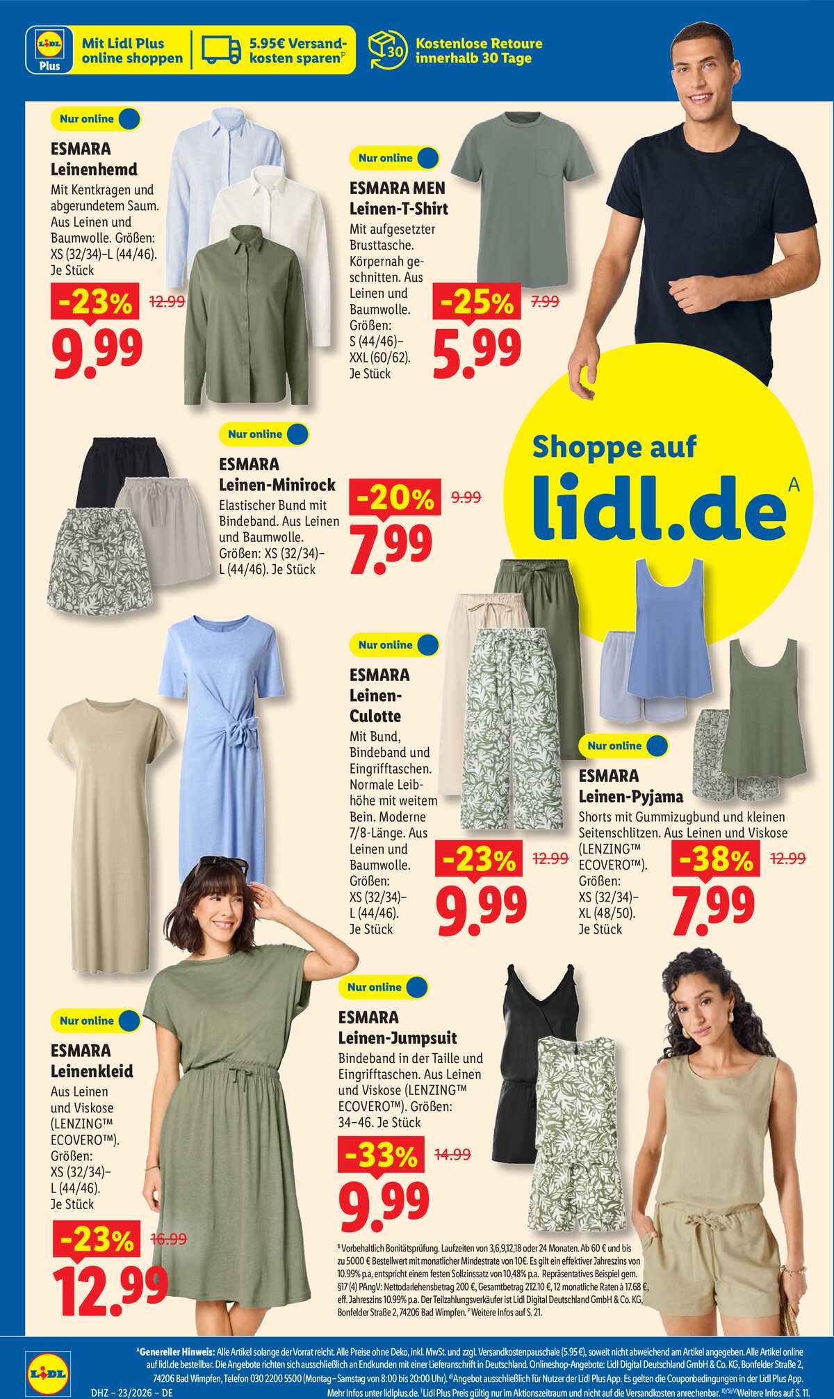 Leták Lidl Německo 1.6.-6.6.2026 strana 34