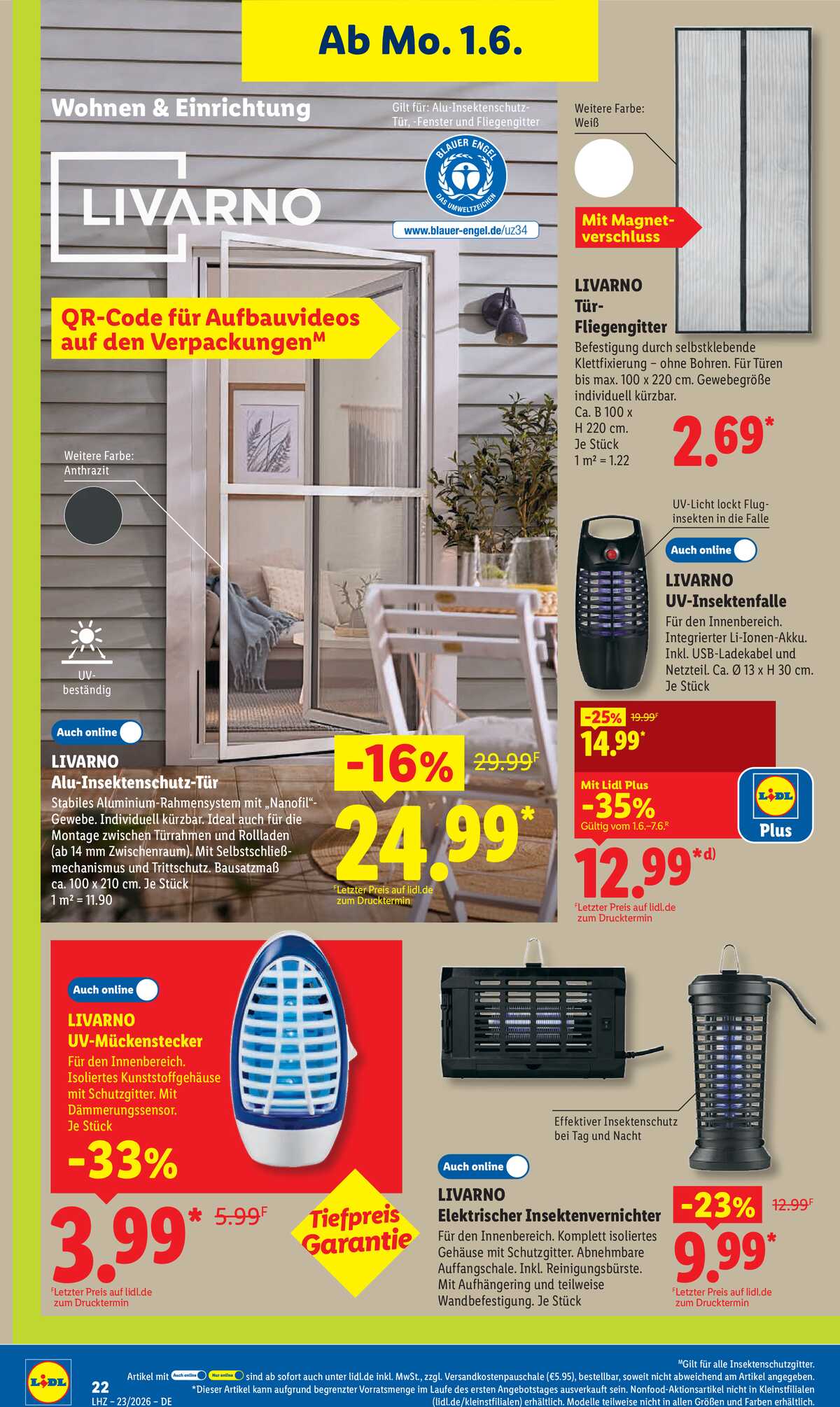 Leták Lidl Německo 1.6.-6.6.2026 strana 38