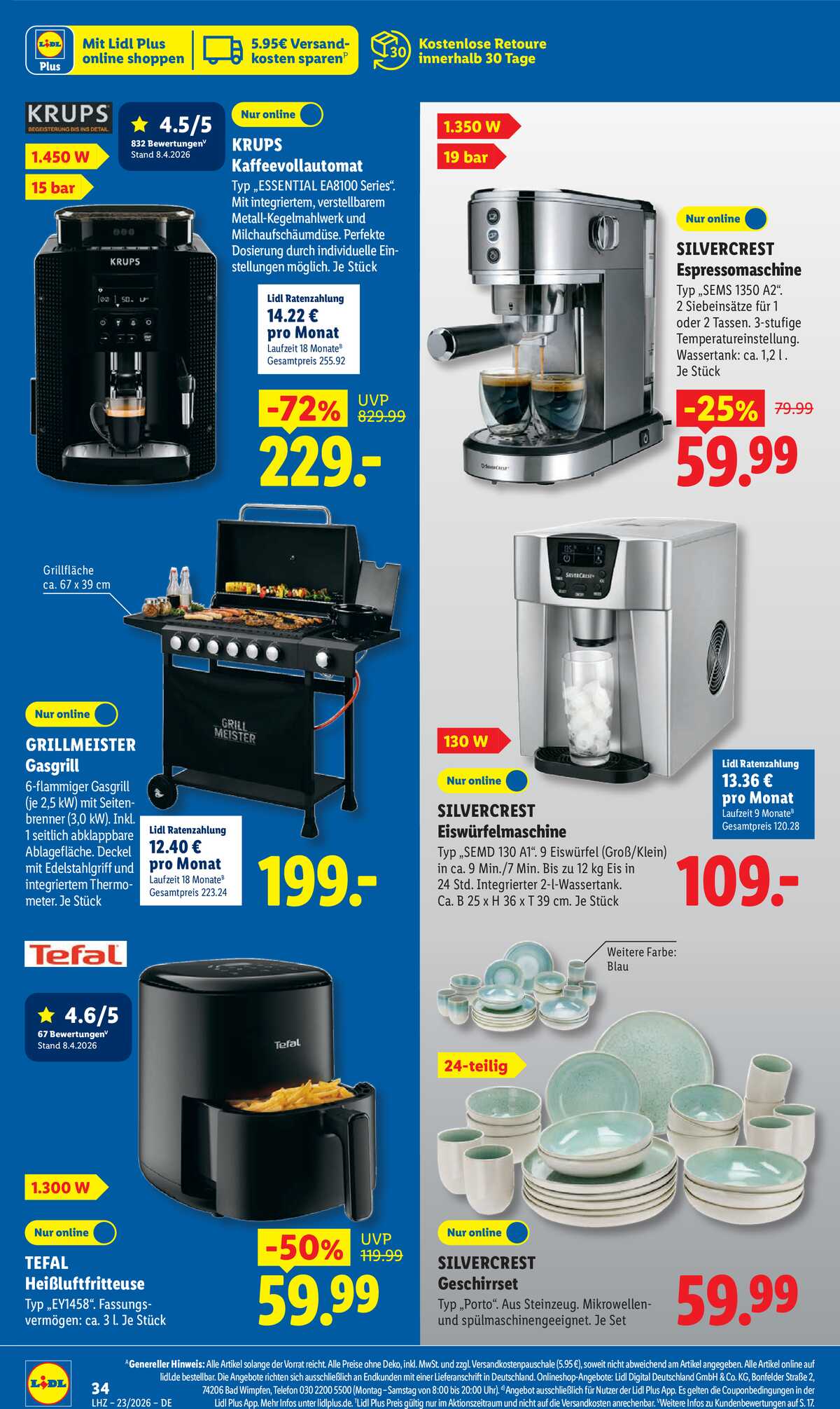 Leták Lidl Německo 1.6.-6.6.2026 strana 50
