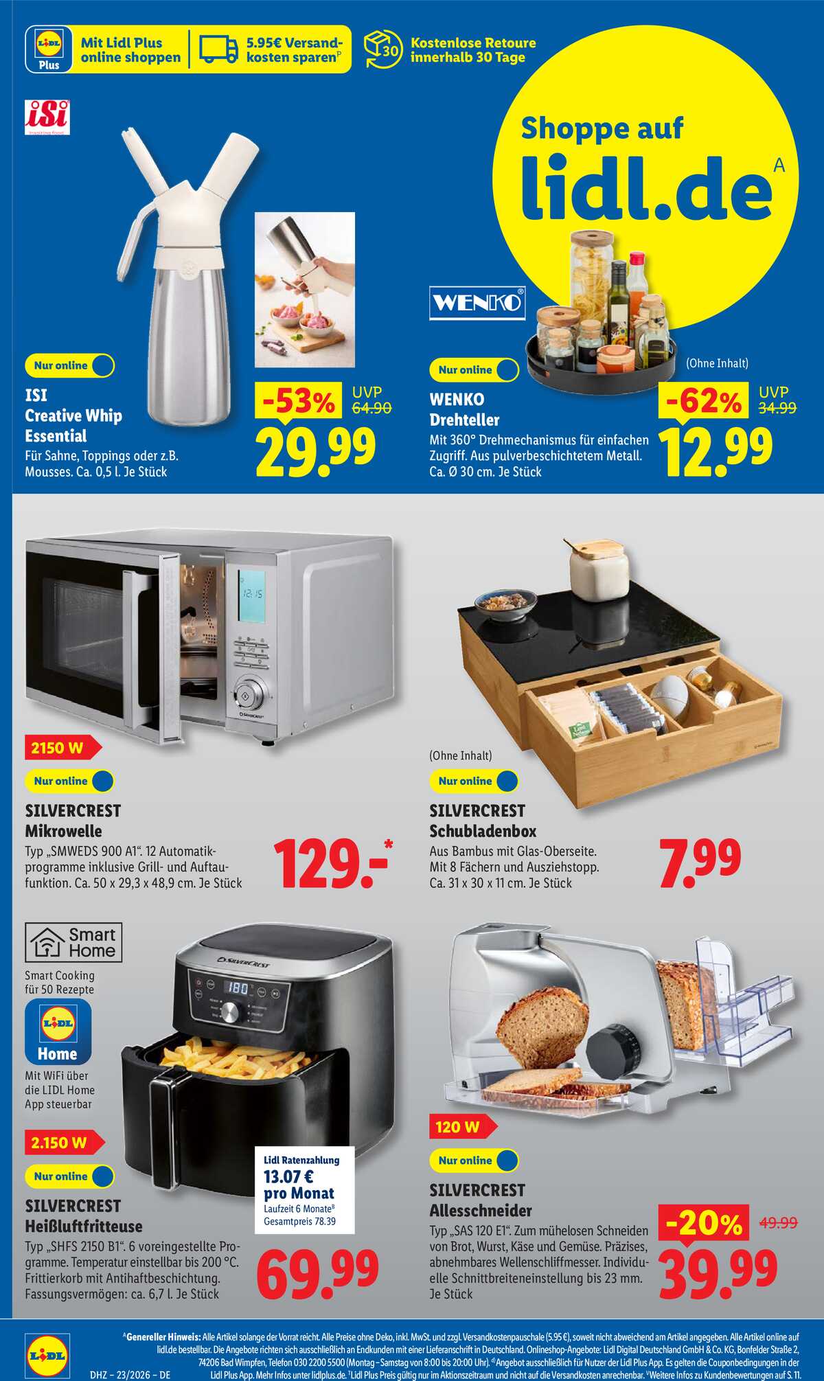 Leták Lidl Německo 1.6.-6.6.2026 strana 52