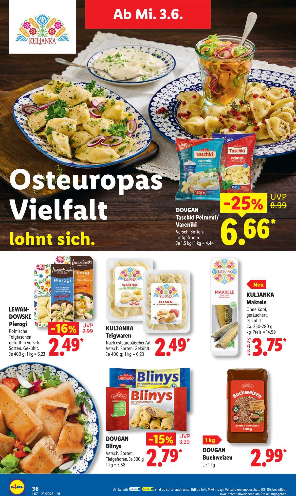 Leták Lidl Německo 1.6.-6.6.2026 strana 54