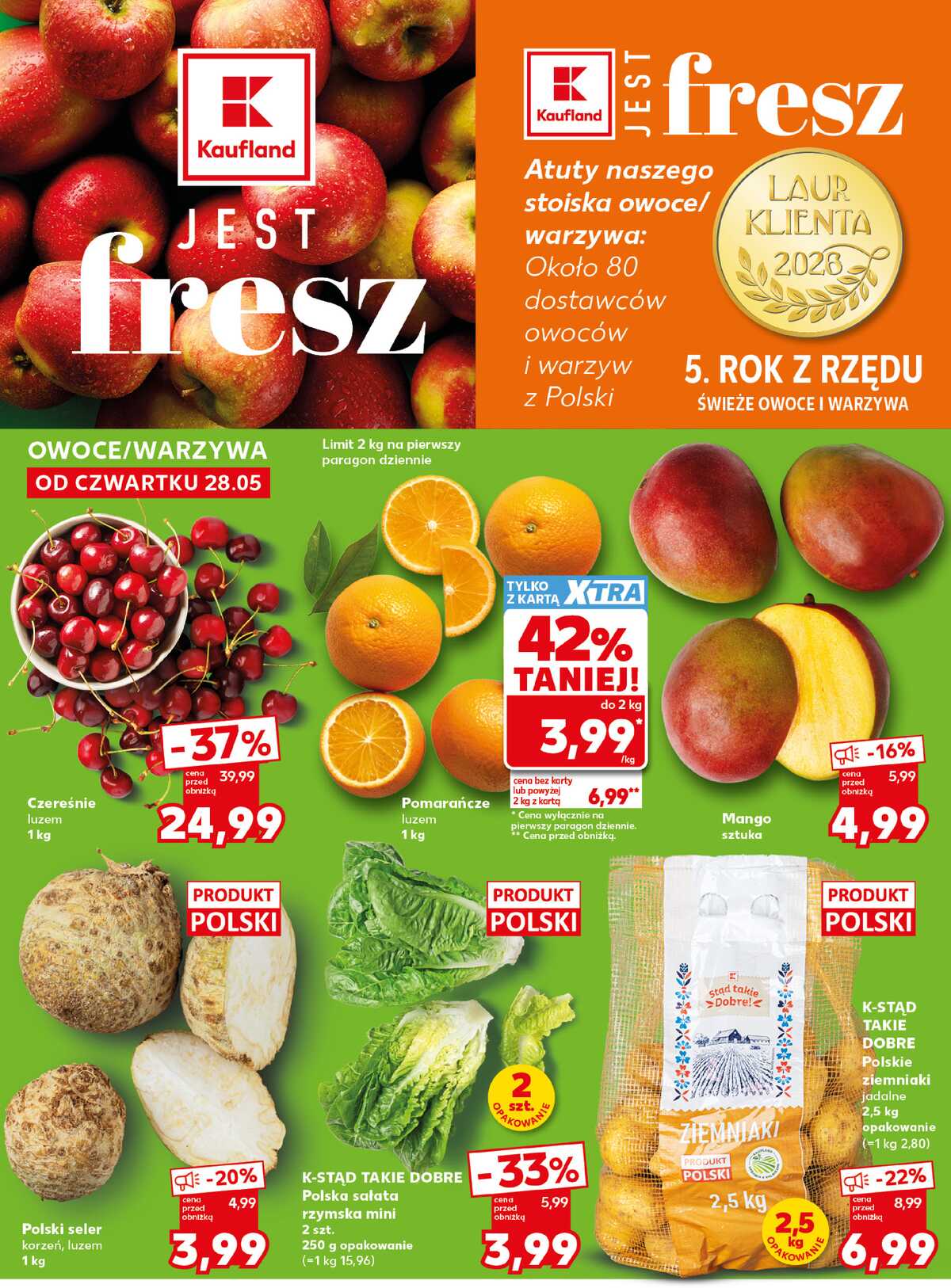 Leták Kaufland Polsko 1.6.-2.6.2026 - Silný start strana 6