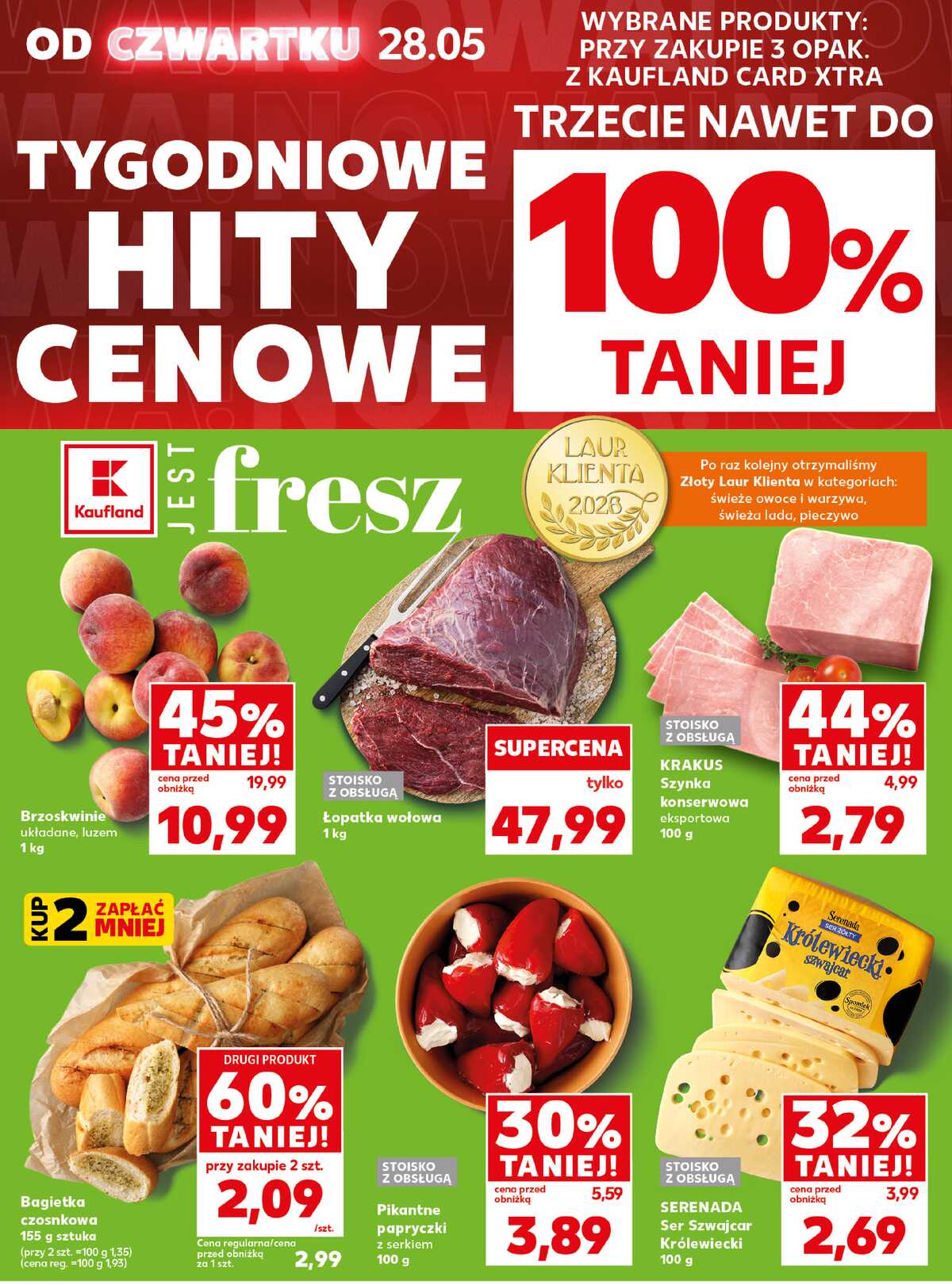 Leták Kaufland Polsko 1.6.-2.6.2026 - Silný start strana 8