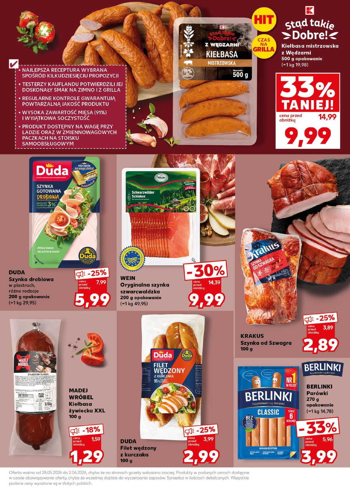 Leták Kaufland Polsko 1.6.-2.6.2026 - Silný start strana 23