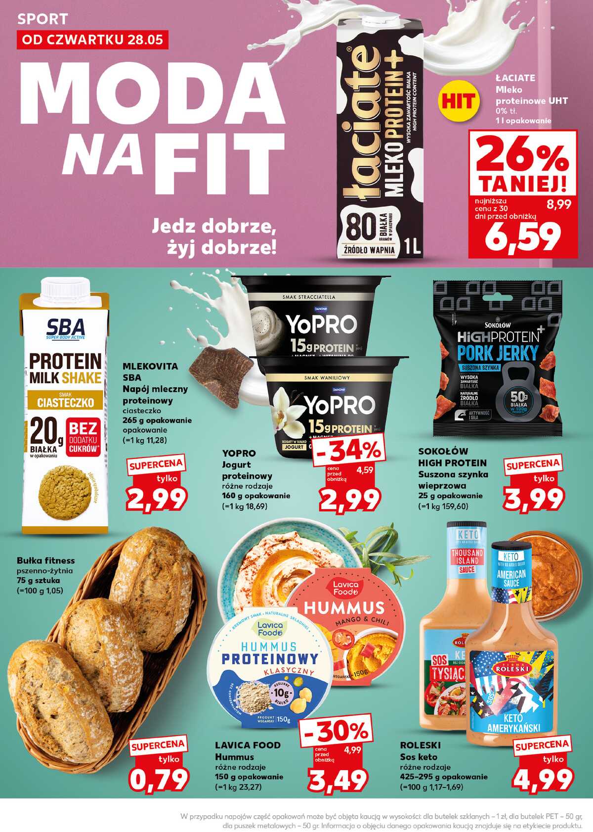 Leták Kaufland Polsko 1.6.-2.6.2026 - Silný start strana 26