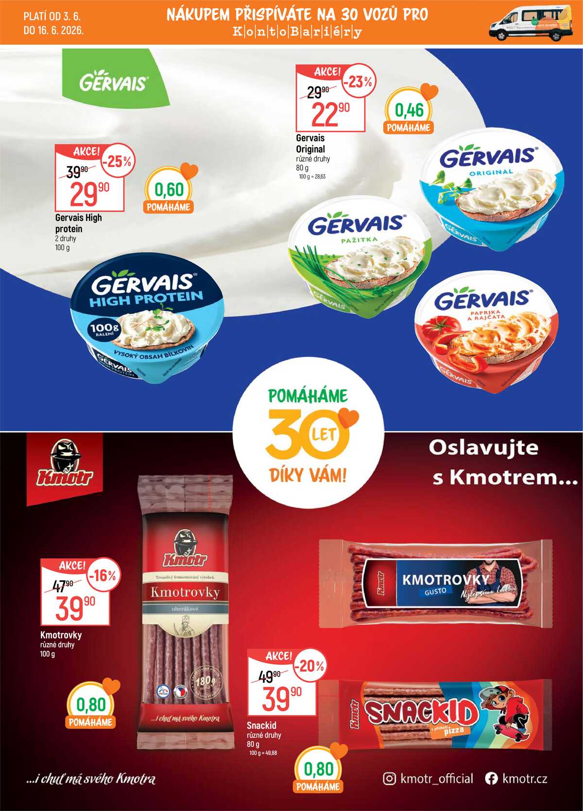 Akční leták Globus 3.6. - 16.6.2026 - Globus Praha - Centrum Černý Most strana 2