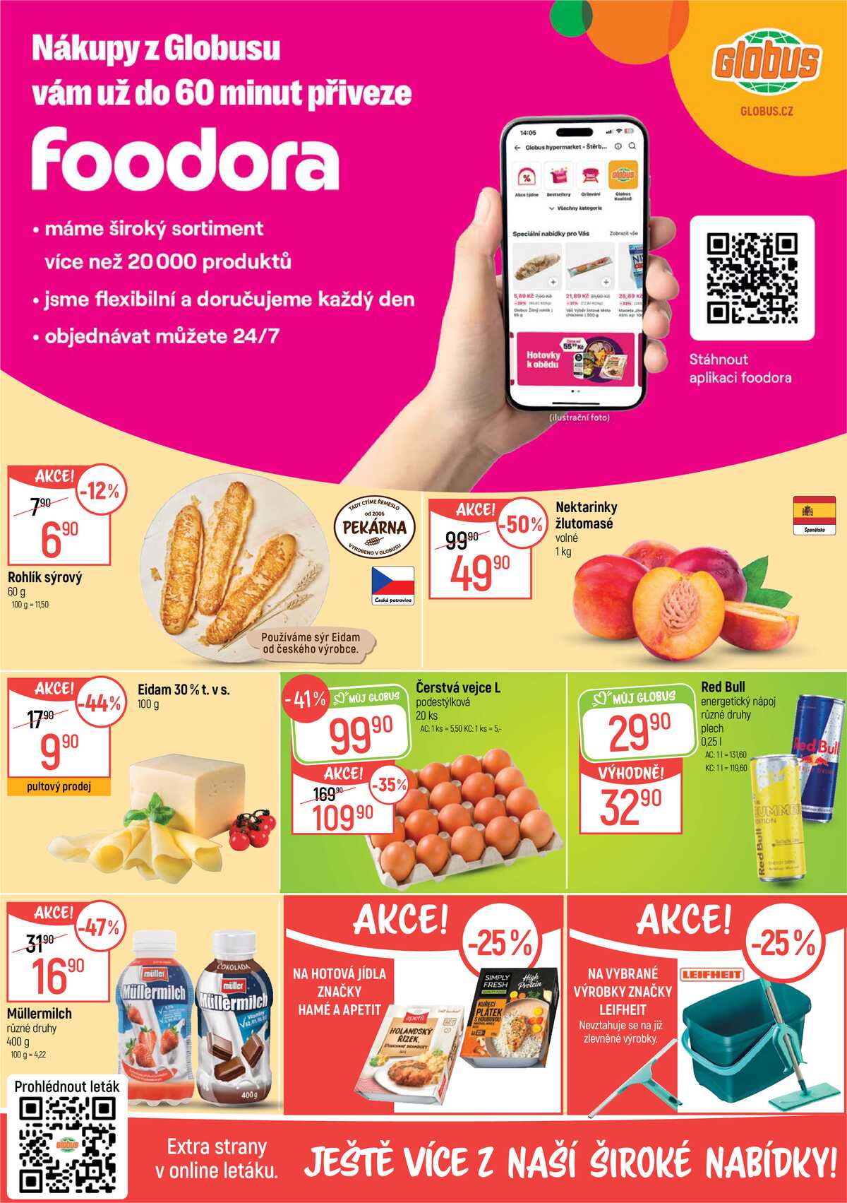 Akční leták Globus 3.6. - 9.6.2026 - Globus Praha - Centrum Černý Most strana 2