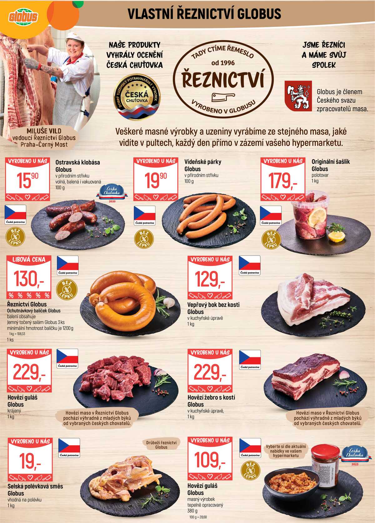 Akční leták Globus 3.6. - 9.6.2026 - Globus Praha - Centrum Černý Most strana 5