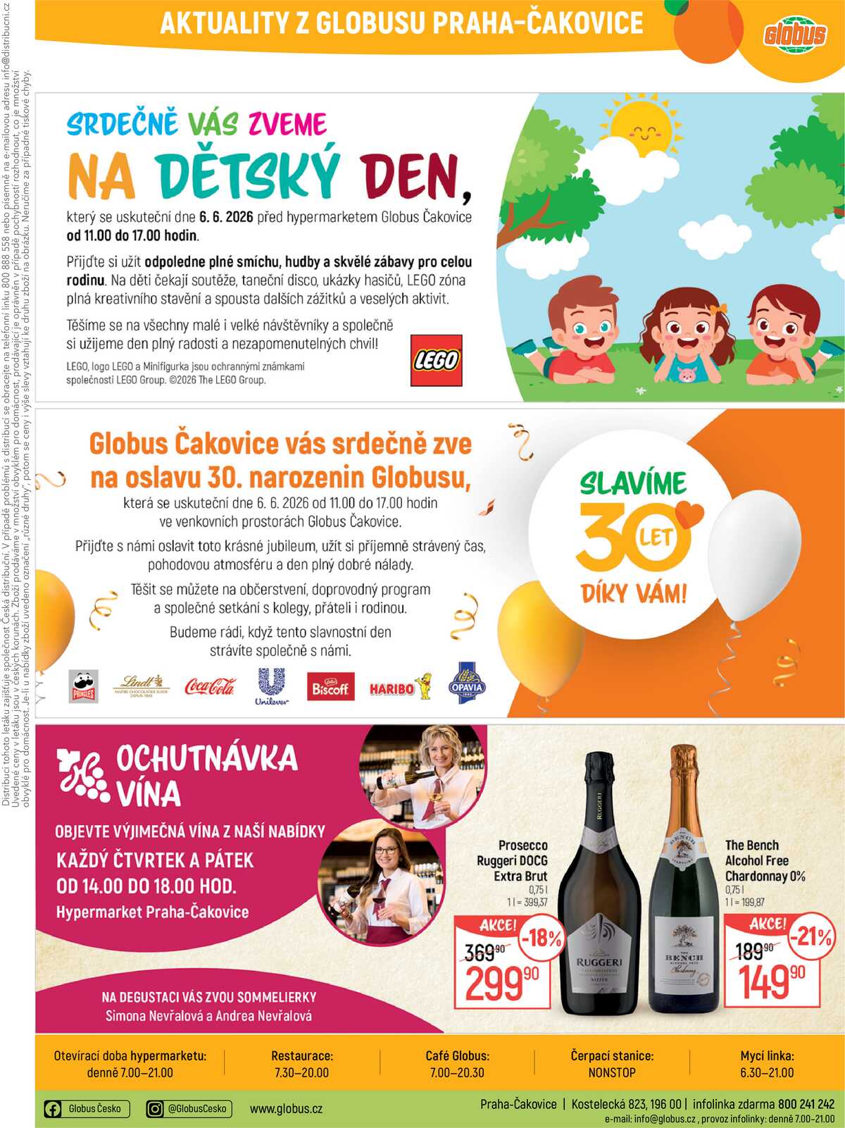 Akční leták Globus 3.6. - 9.6.2026 - Globus Praha - Čakovice strana 41