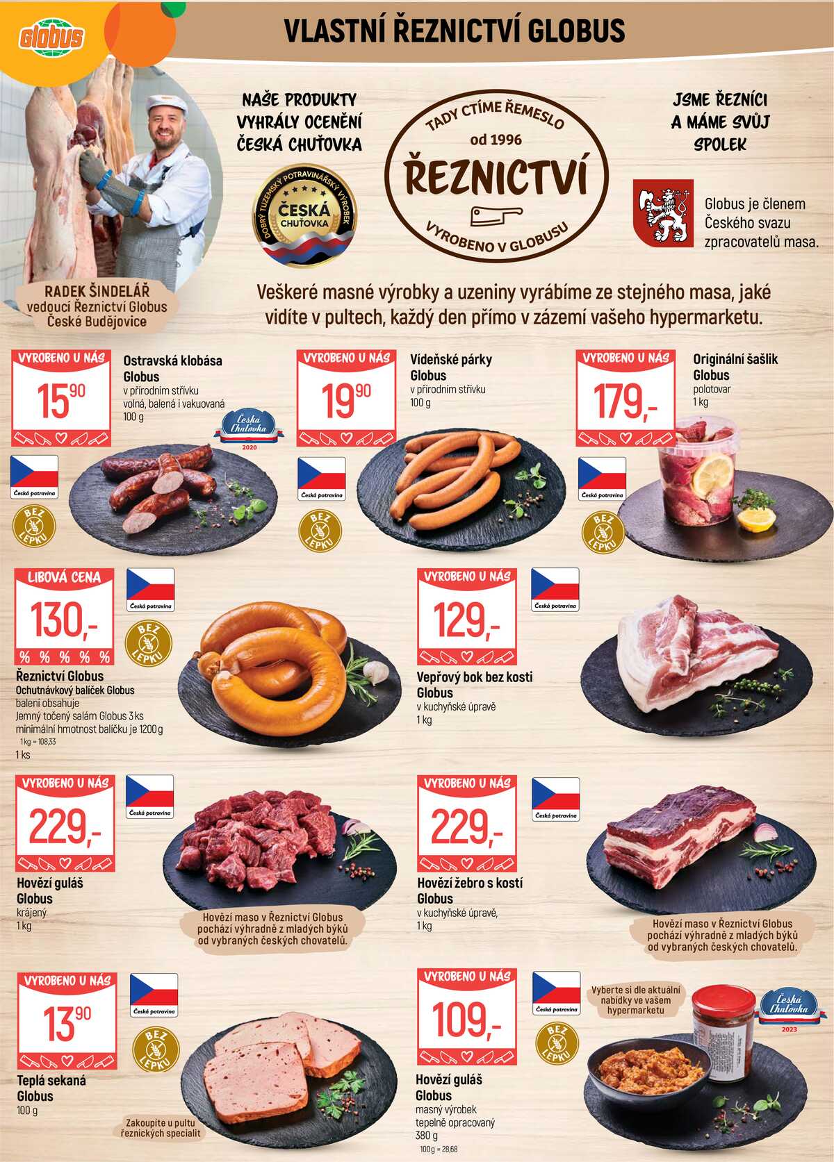 Akční leták Globus 3.6. - 9.6.2026 - Globus České Budějovice strana 5