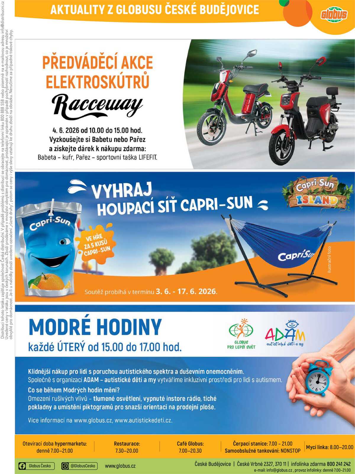 Akční leták Globus 3.6. - 9.6.2026 - Globus České Budějovice strana 41