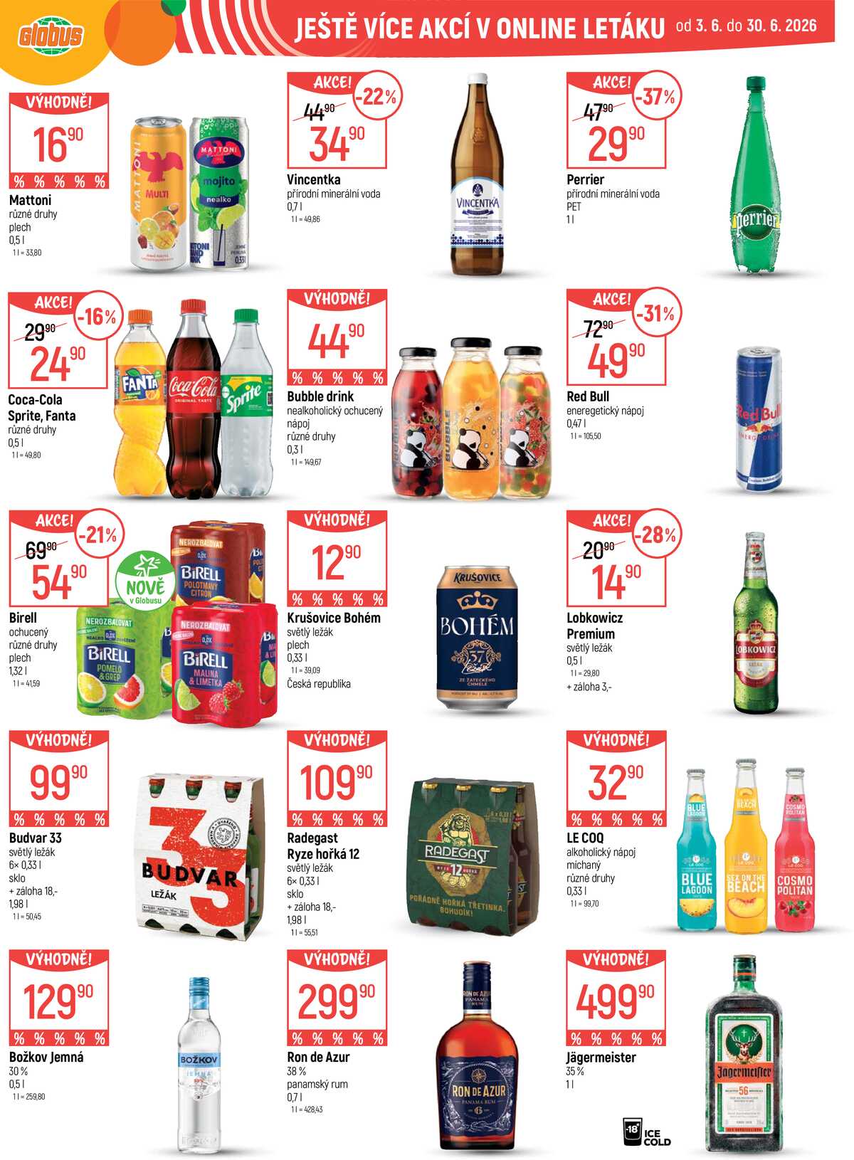 Akční leták Globus 3.6. - 9.6.2026 - Globus Havířov strana 44