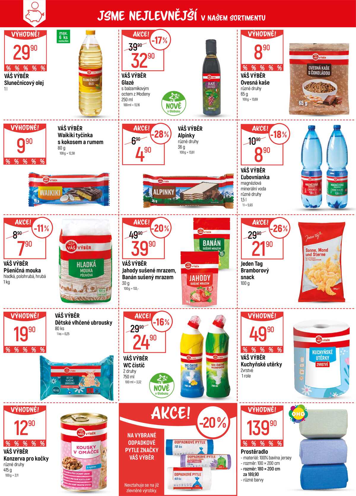 Akční leták Globus 3.6. - 9.6.2026 - Globus Chomutov strana 4