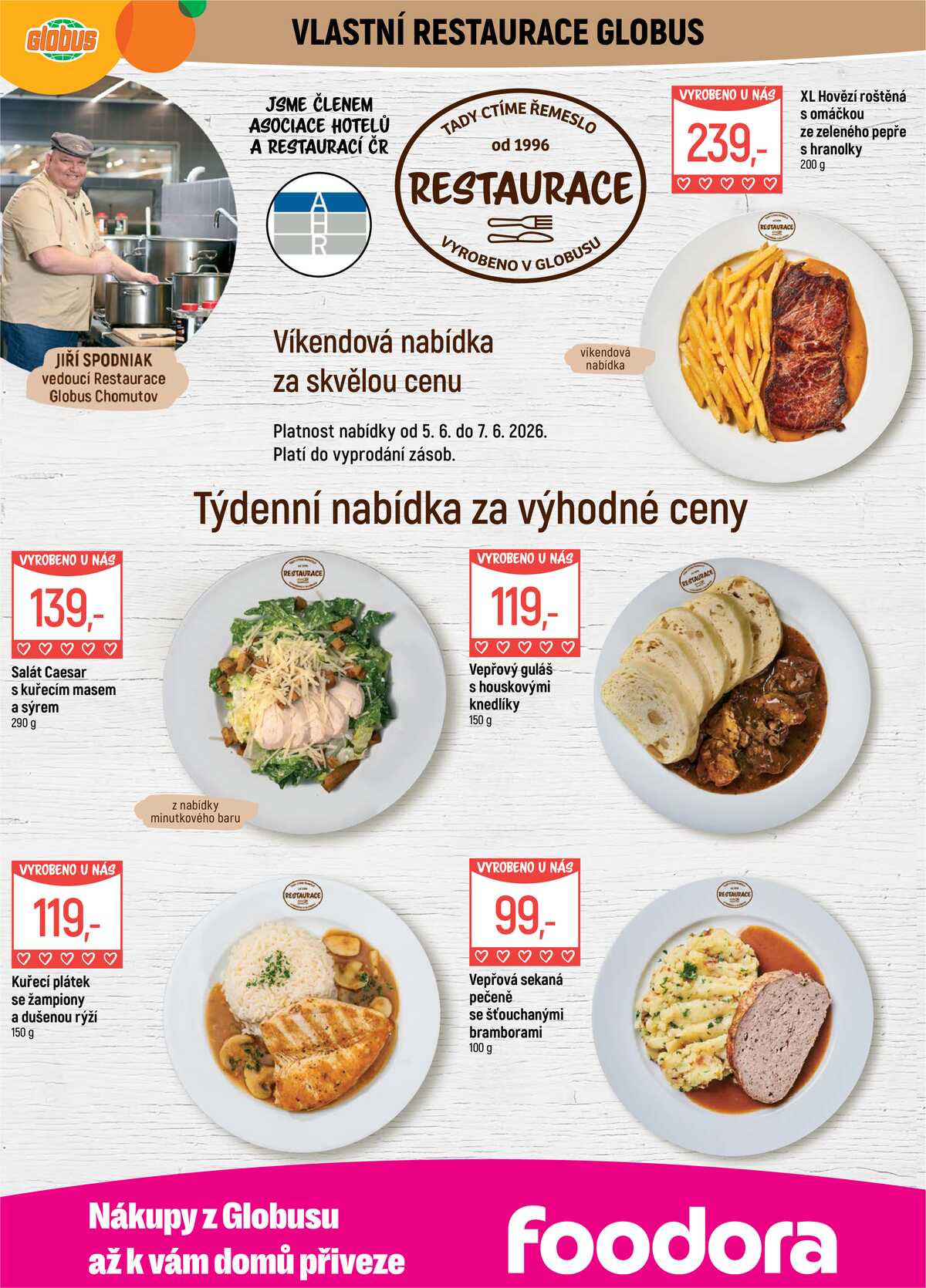 Akční leták Globus 3.6. - 9.6.2026 - Globus Chomutov strana 7