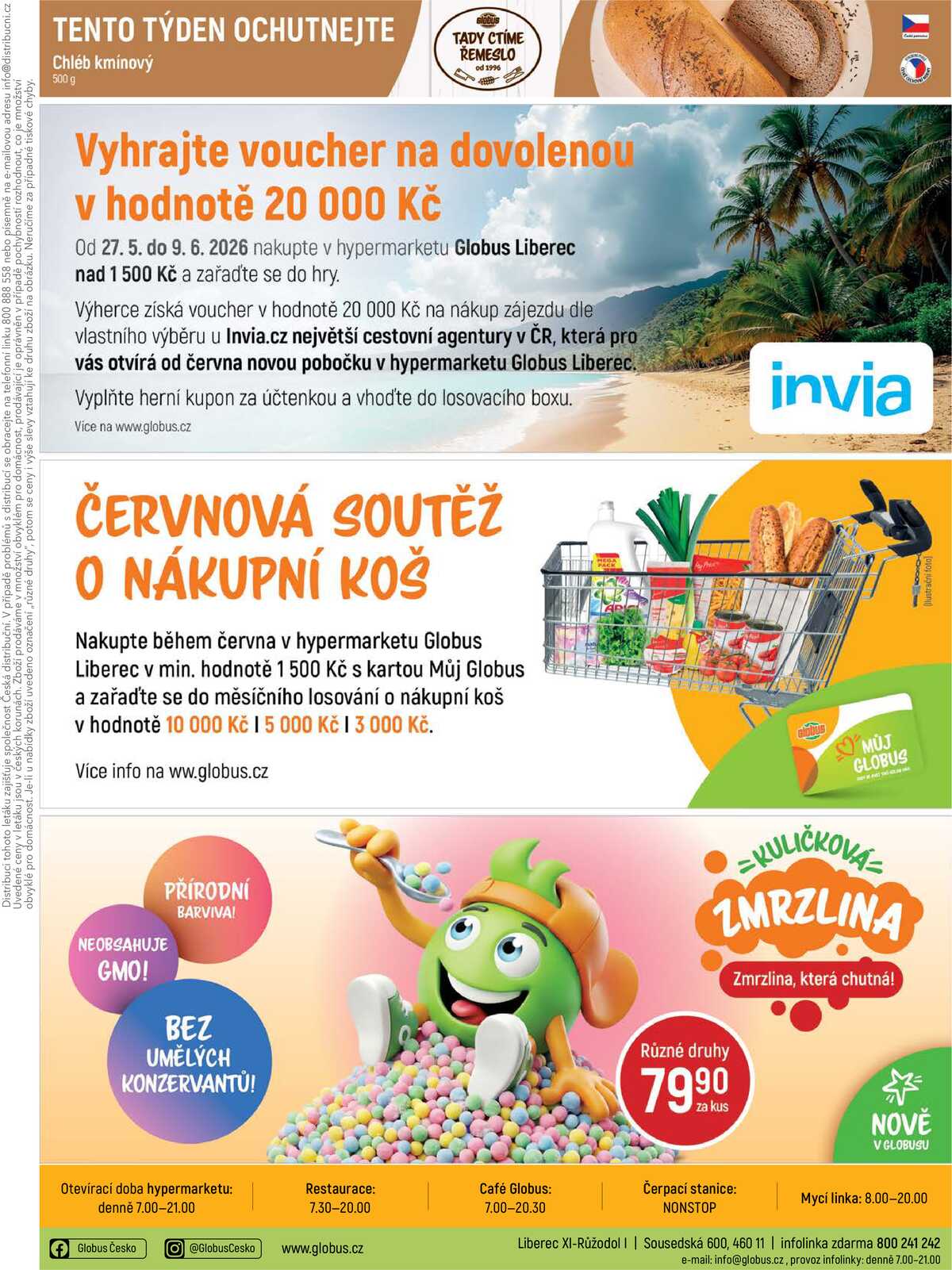 Akční leták Globus 3.6. - 9.6.2026 - Globus Liberec strana 41