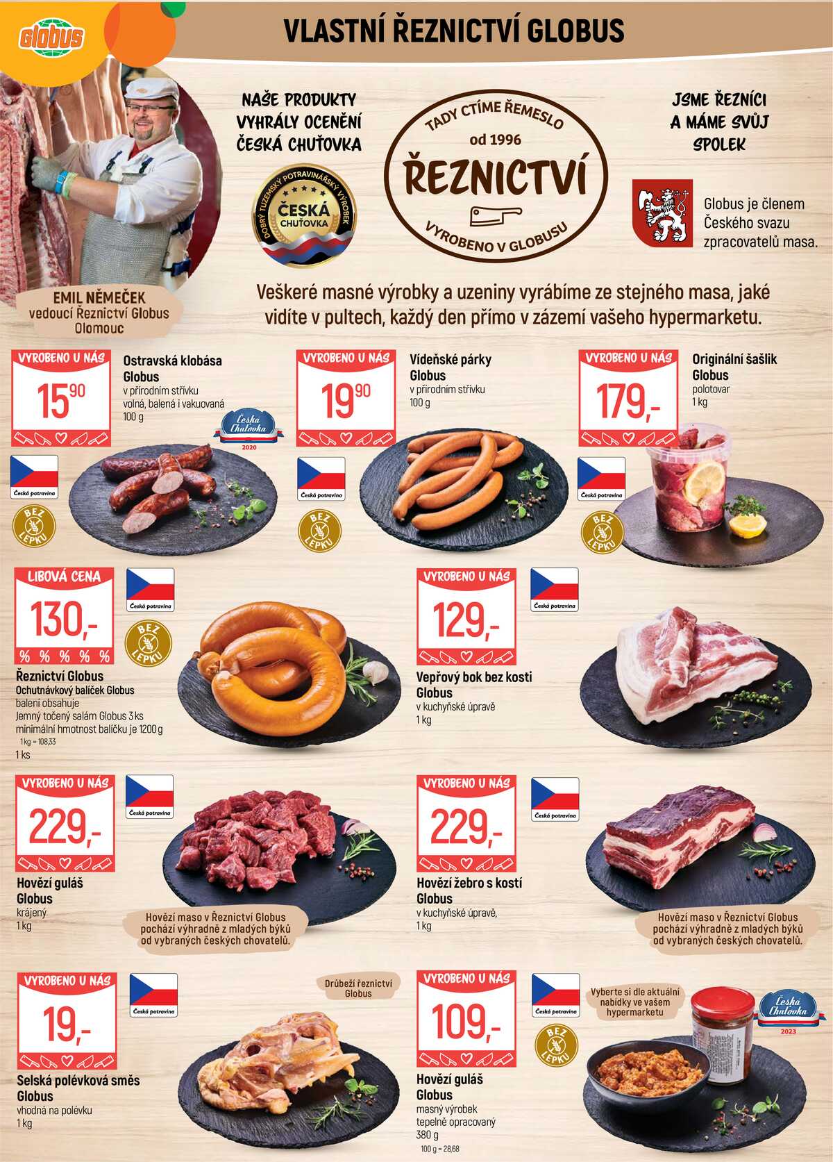 Akční leták Globus 3.6. - 9.6.2026 - Globus Olomouc strana 5