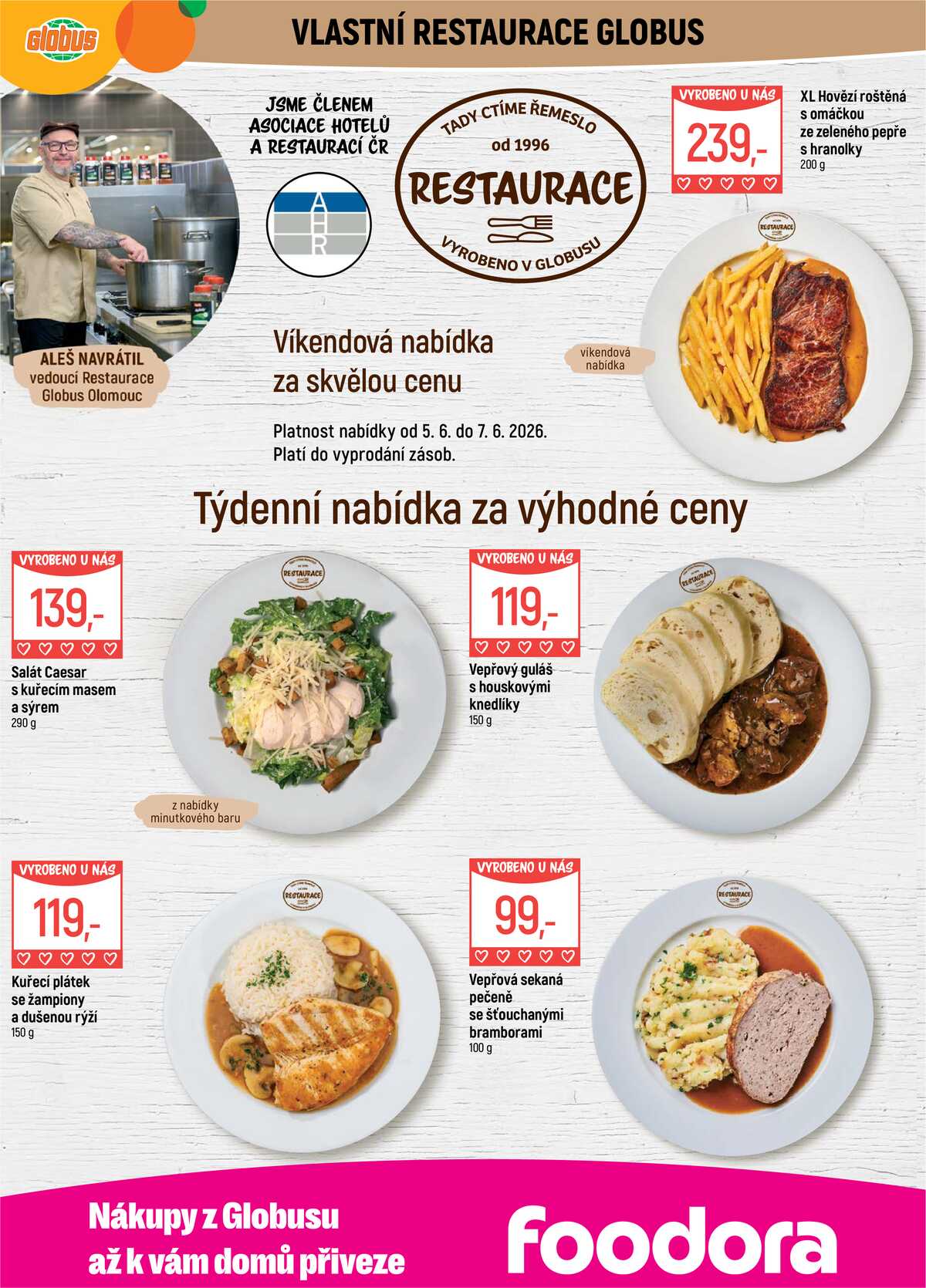 Akční leták Globus 3.6. - 9.6.2026 - Globus Olomouc strana 7