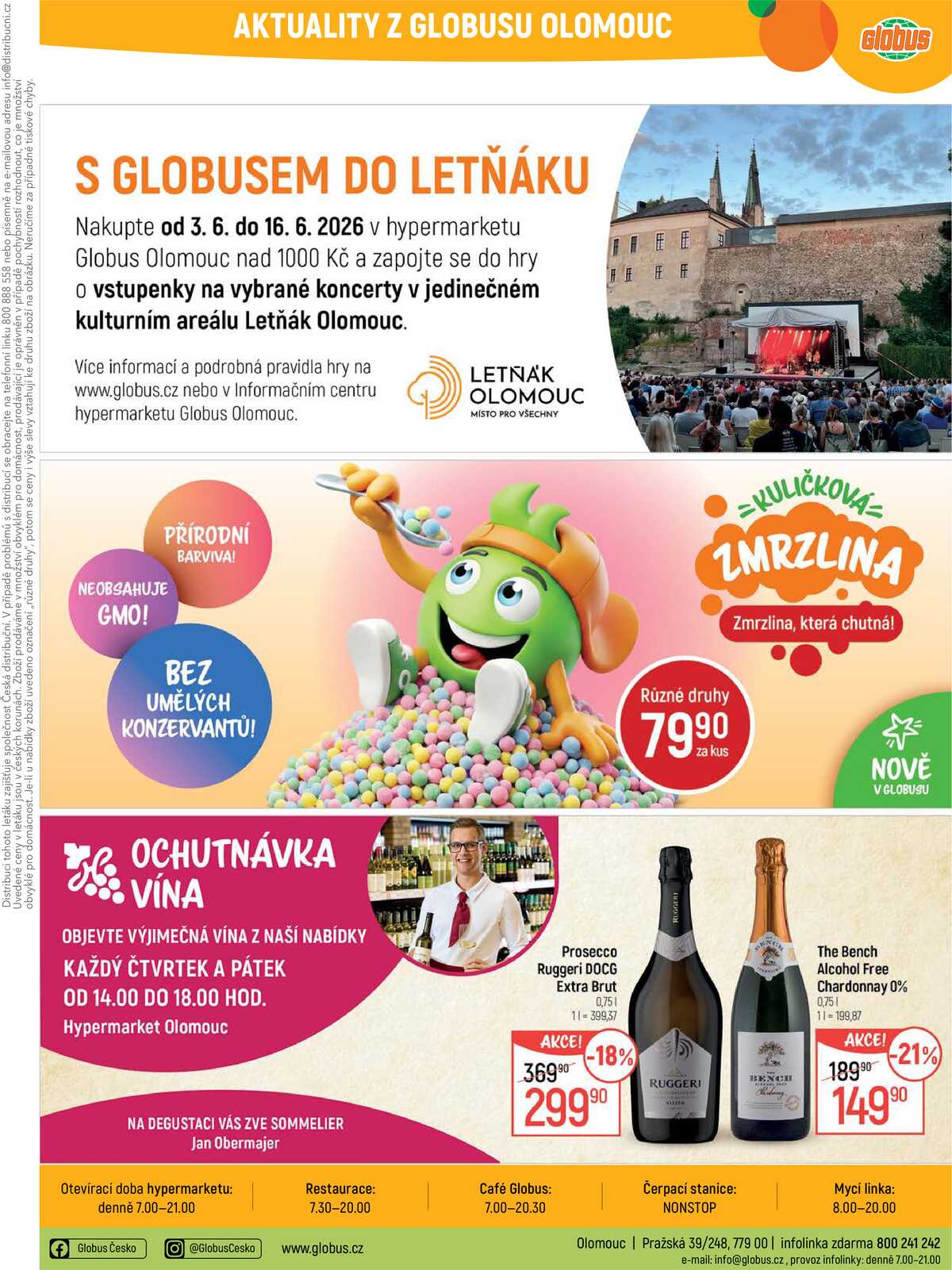 Akční leták Globus 3.6. - 9.6.2026 - Globus Olomouc strana 41