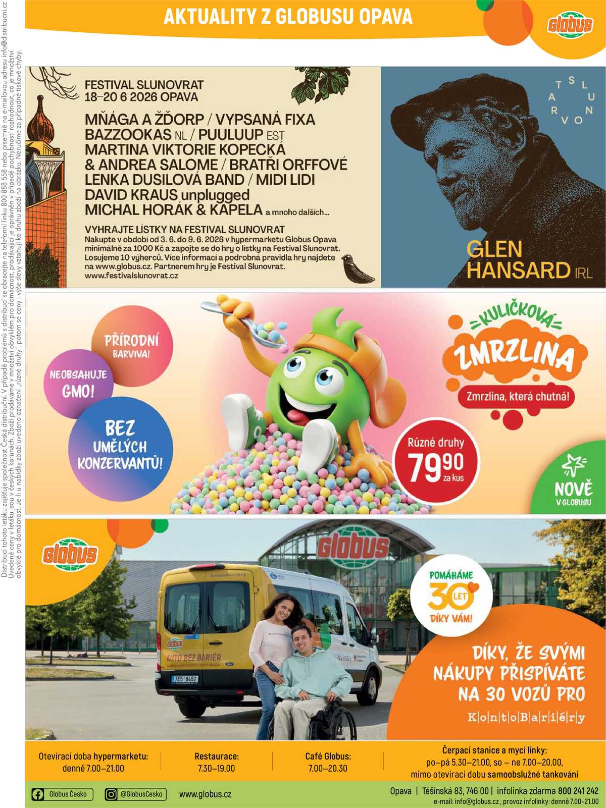 Akční leták Globus 3.6. - 9.6.2026 - Globus Opava strana 41
