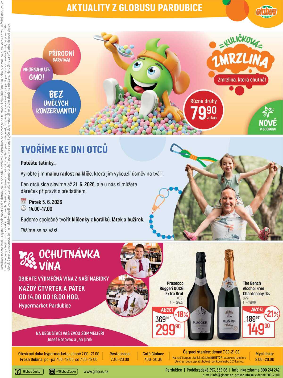 Akční leták Globus 3.6. - 9.6.2026 - Globus Pardubice strana 41