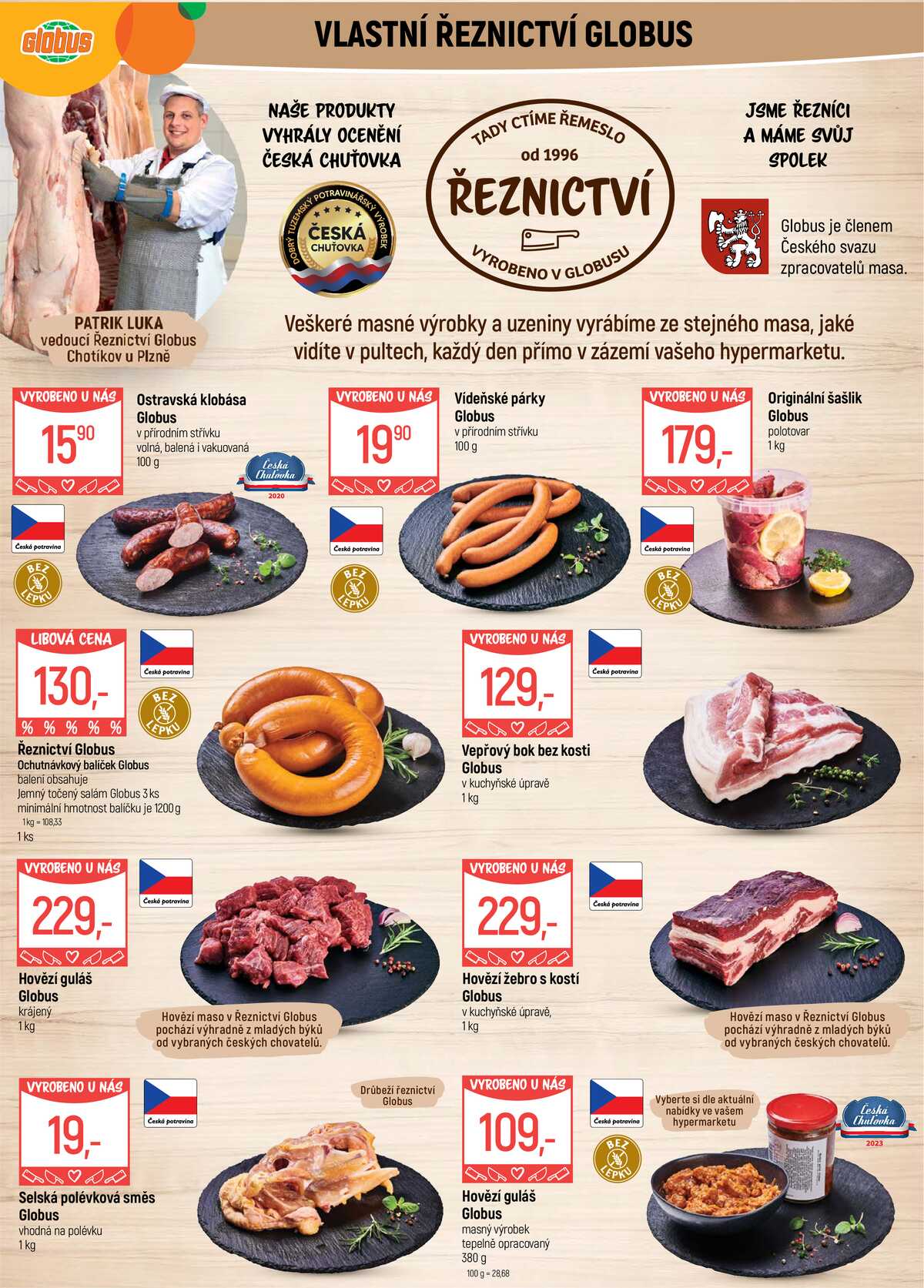 Akční leták Globus 3.6. - 9.6.2026 - Globus Chotíkov u Plzně strana 5