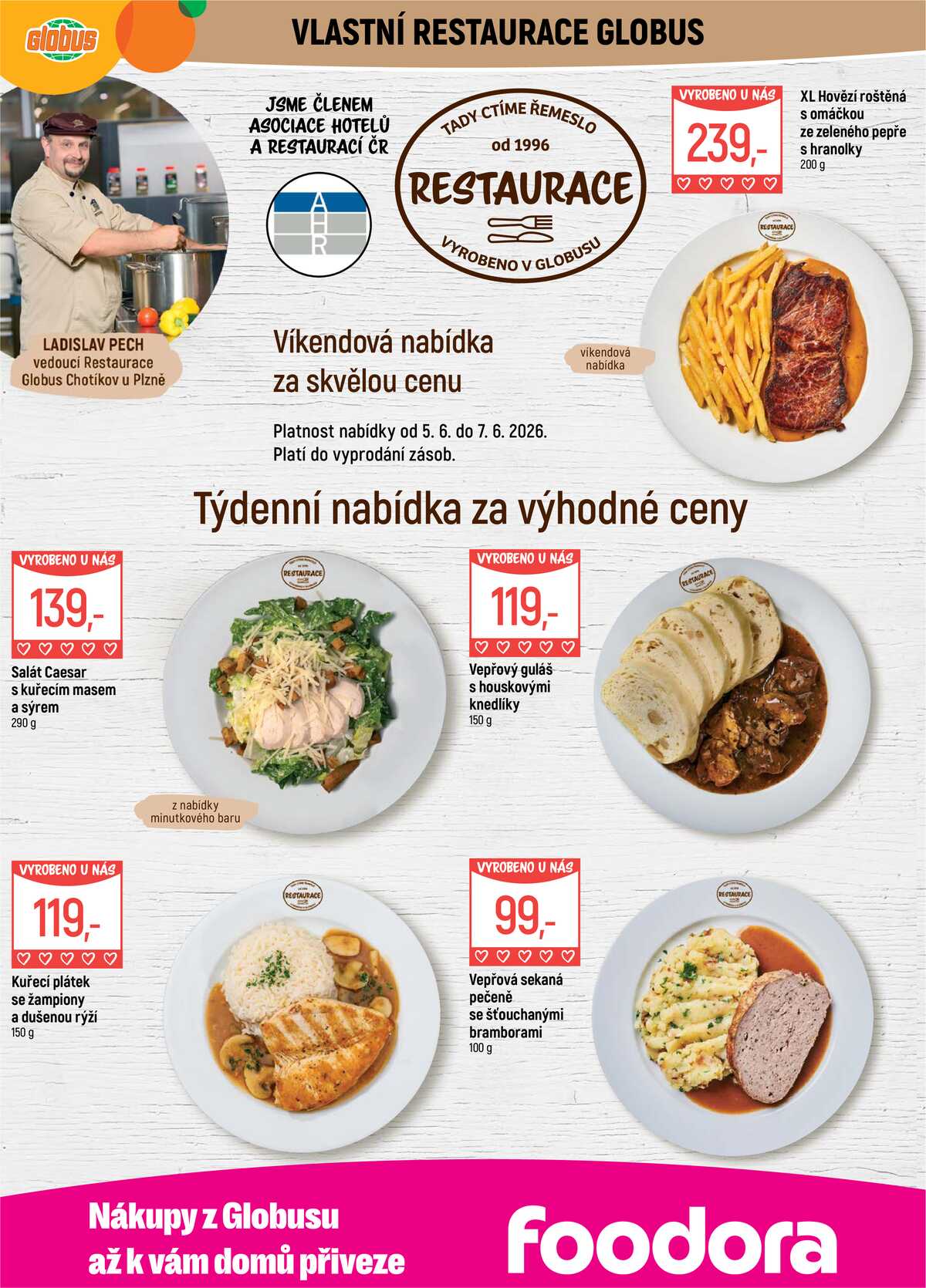 Akční leták Globus 3.6. - 9.6.2026 - Globus Chotíkov u Plzně strana 7