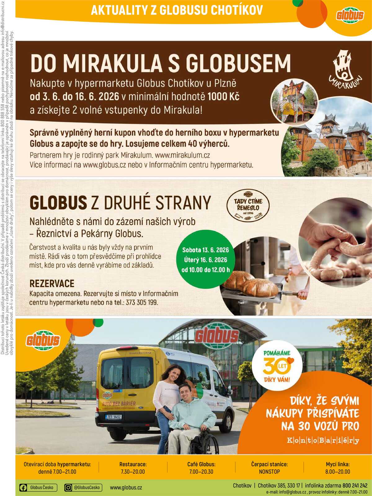 Akční leták Globus 3.6. - 9.6.2026 - Globus Chotíkov u Plzně strana 41