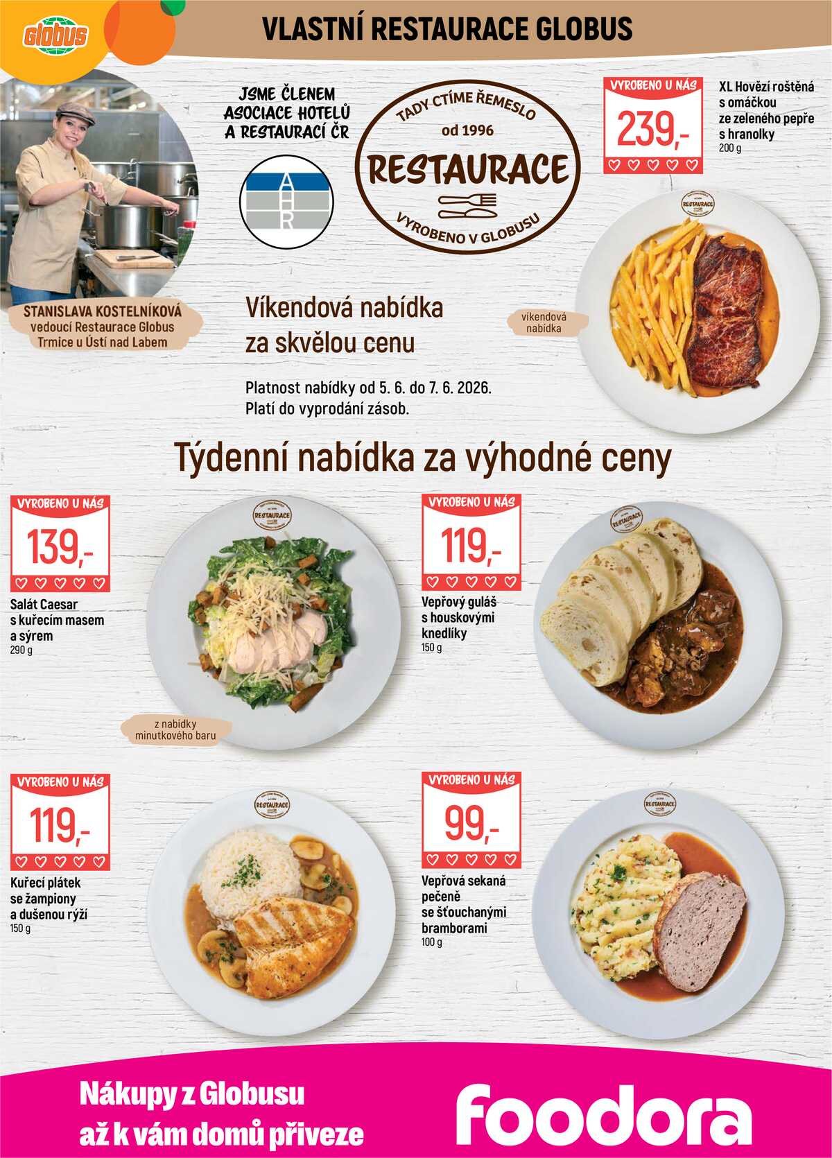 Akční leták Globus 3.6. - 9.6.2026 - Globus Trmice u Ústí nad Labem strana 7