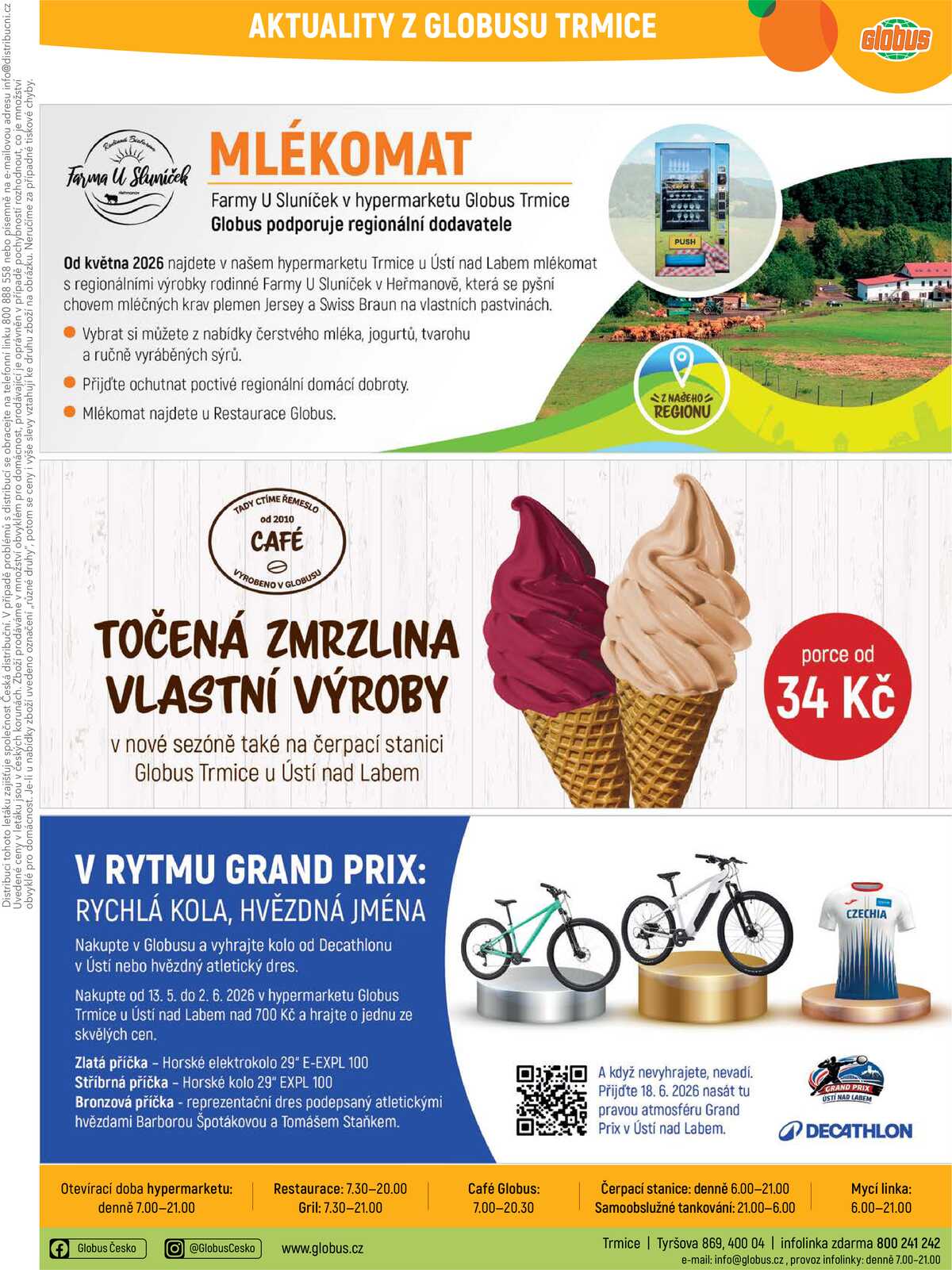 Akční leták Globus 3.6. - 9.6.2026 - Globus Trmice u Ústí nad Labem strana 41