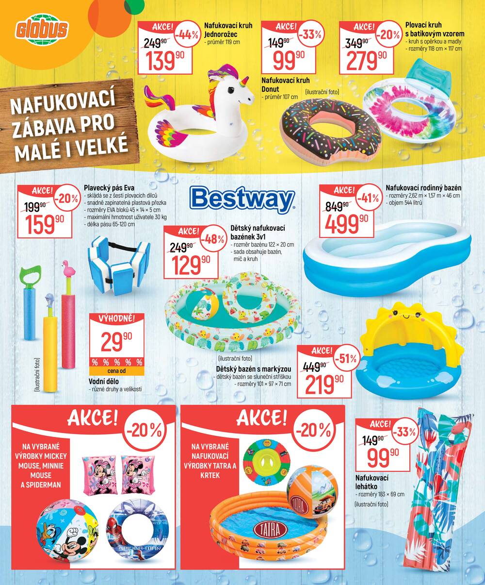Akční leták Globus 3.6. - 6.7.2026 - Globus Brno Ivanovice