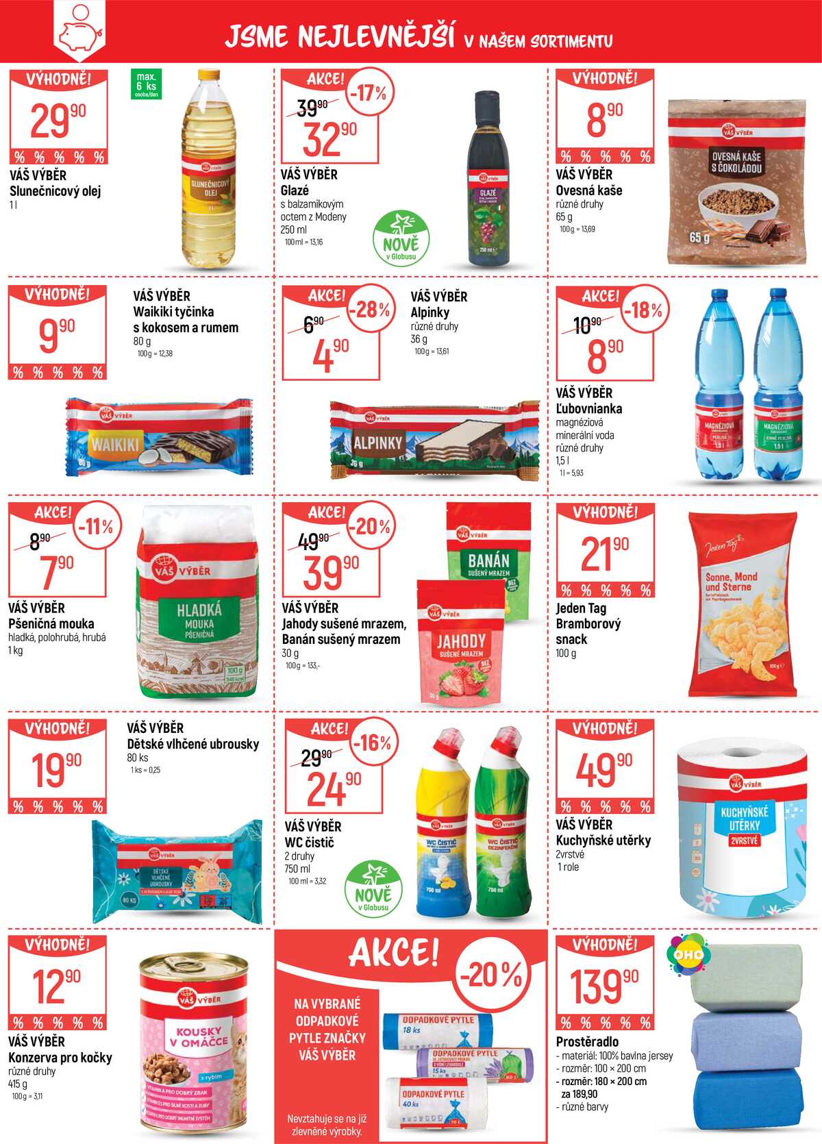 Akční leták Globus 3.6. - 9.6.2026 - Globus Brno Ivanovice strana 4