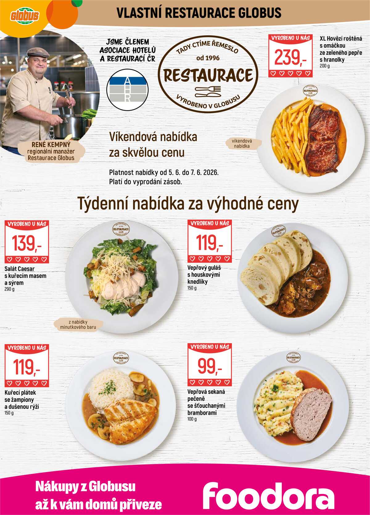 Akční leták Globus 3.6. - 9.6.2026 - Globus Brno Ivanovice strana 7