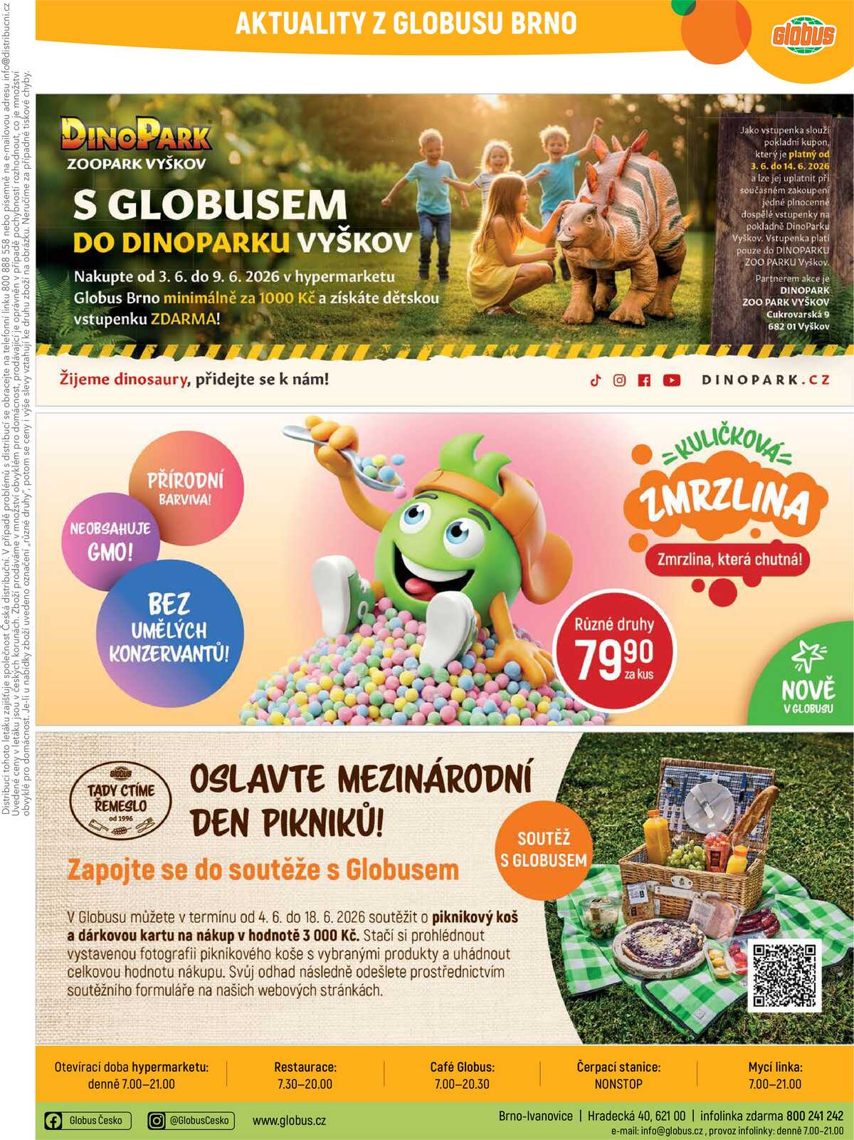 Akční leták Globus 3.6. - 9.6.2026 - Globus Brno Ivanovice strana 41