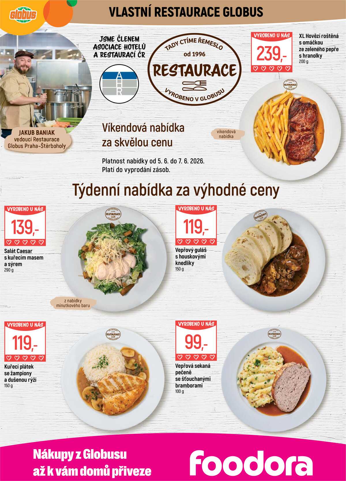 Akční leták Globus 3.6. - 9.6.2026 - Globus Praha - Štěrboholy strana 7