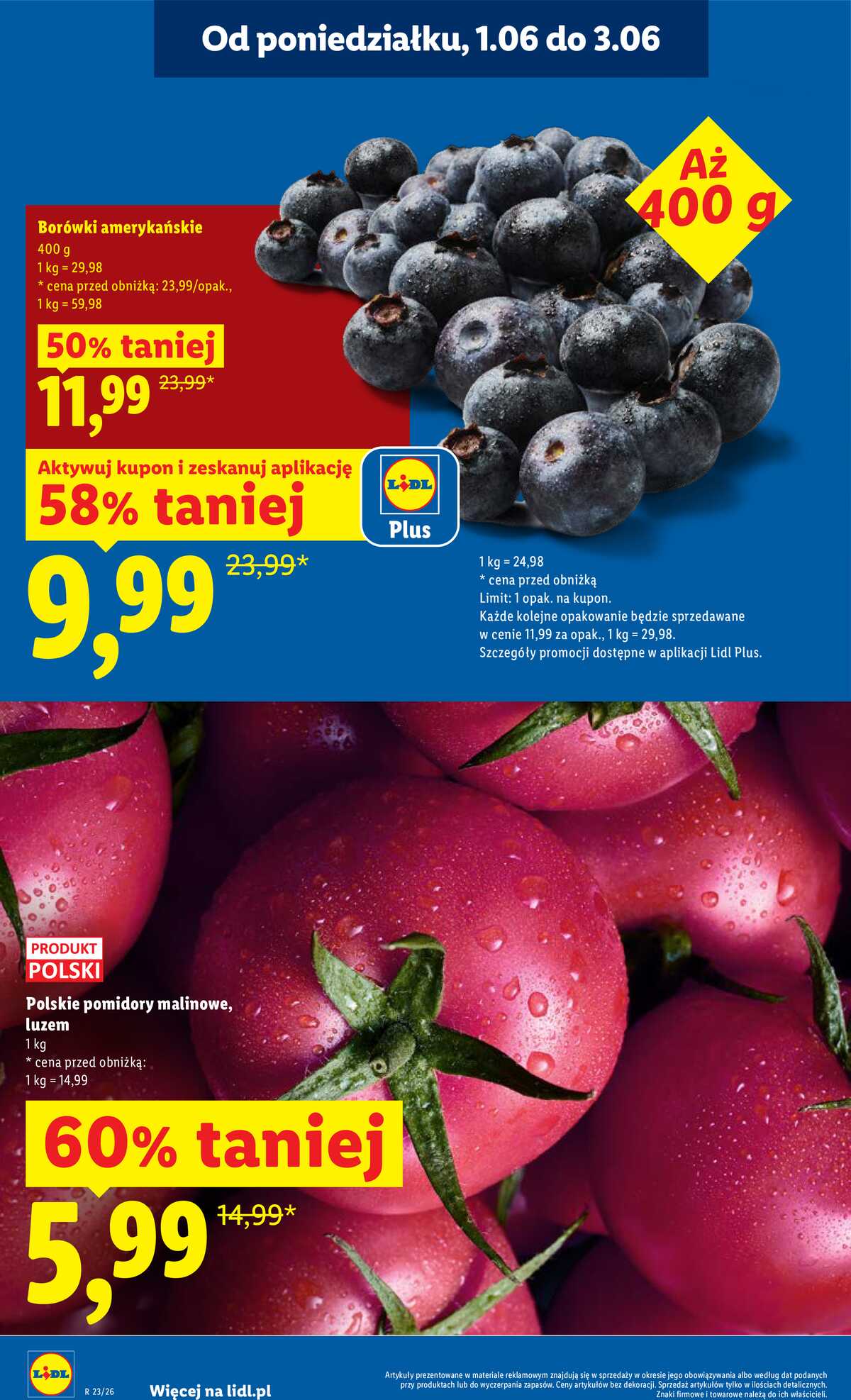 Leták Lidl Polsko 1.6.-3.6.2026 - Zpravodaj platný od 1.06 do 3.06 strana 6