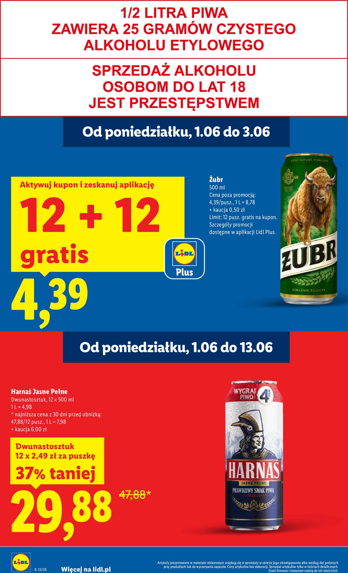 Leták Lidl Polsko 1.6.-3.6.2026 - Zpravodaj platný od 1.06 do 3.06 strana 14