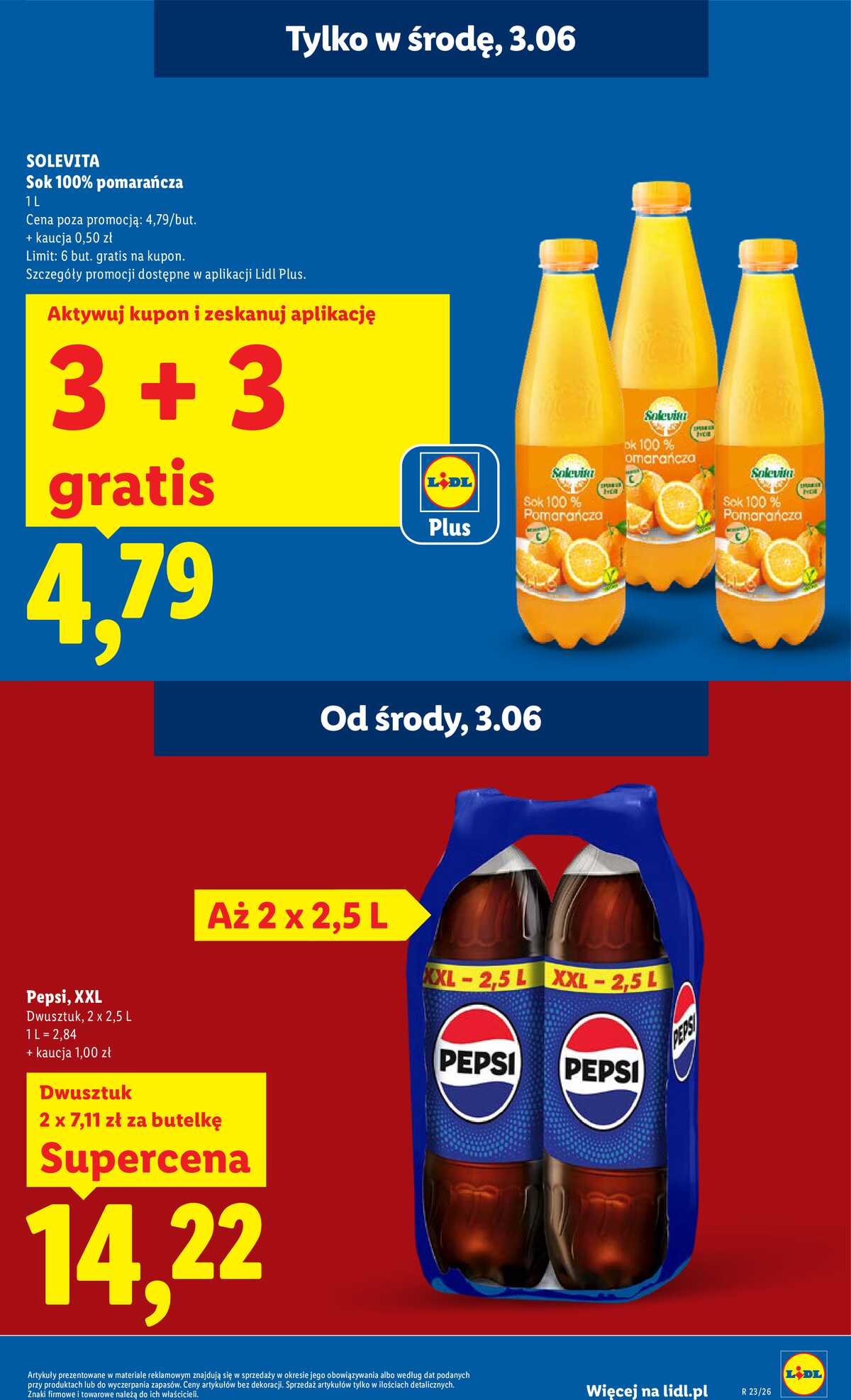 Leták Lidl Polsko 1.6.-3.6.2026 - Zpravodaj platný od 1.06 do 3.06 strana 25
