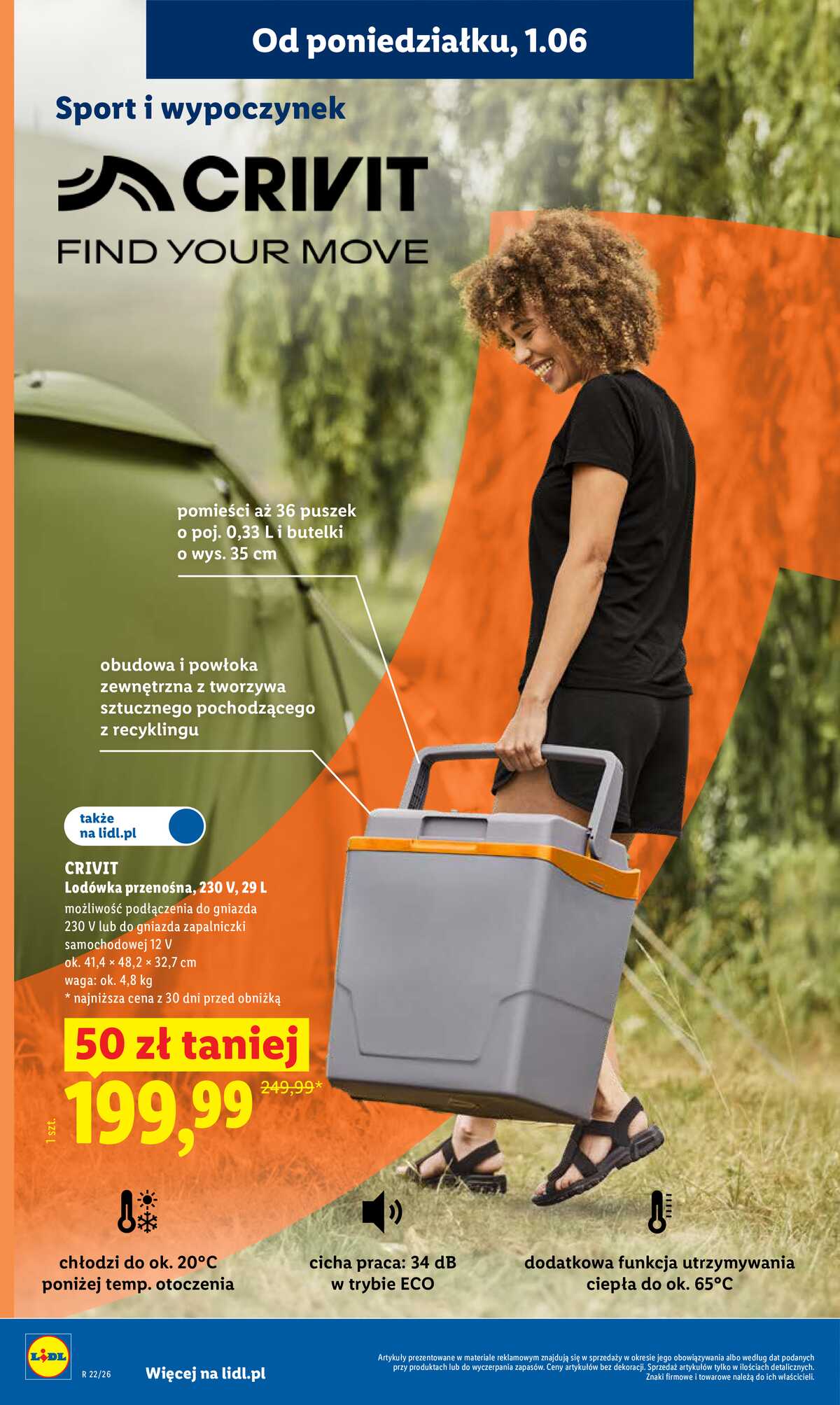 Leták Lidl Polsko 1.6.-3.6.2026 - Zpravodaj platný od 1.06 do 3.06 strana 40