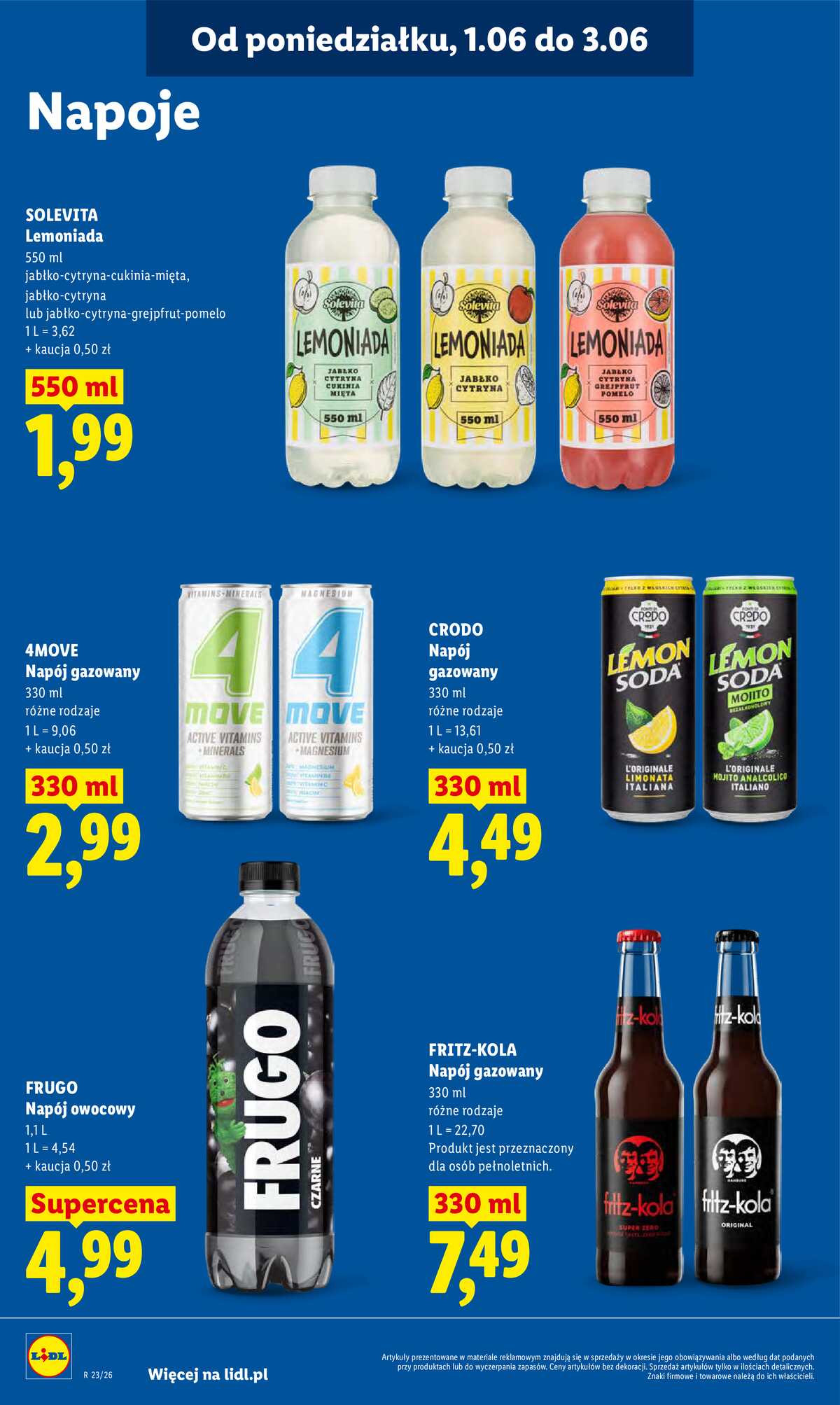 Leták Lidl Polsko 1.6.-3.6.2026 - Zpravodaj platný od 1.06 do 3.06 strana 86