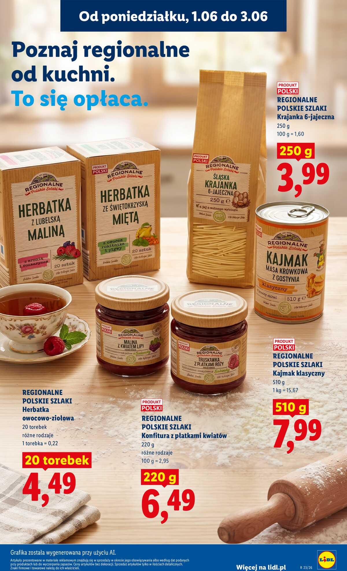 Leták Lidl Polsko 1.6.-3.6.2026 - Zpravodaj platný od 1.06 do 3.06 strana 99
