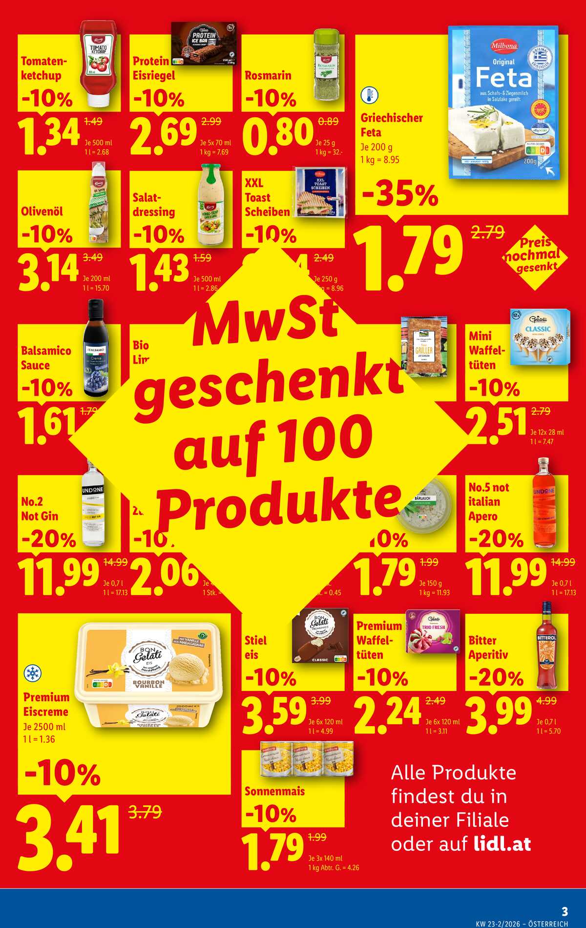 Leták Lidl Rakousko 3.6.-10.6.2026 strana 3