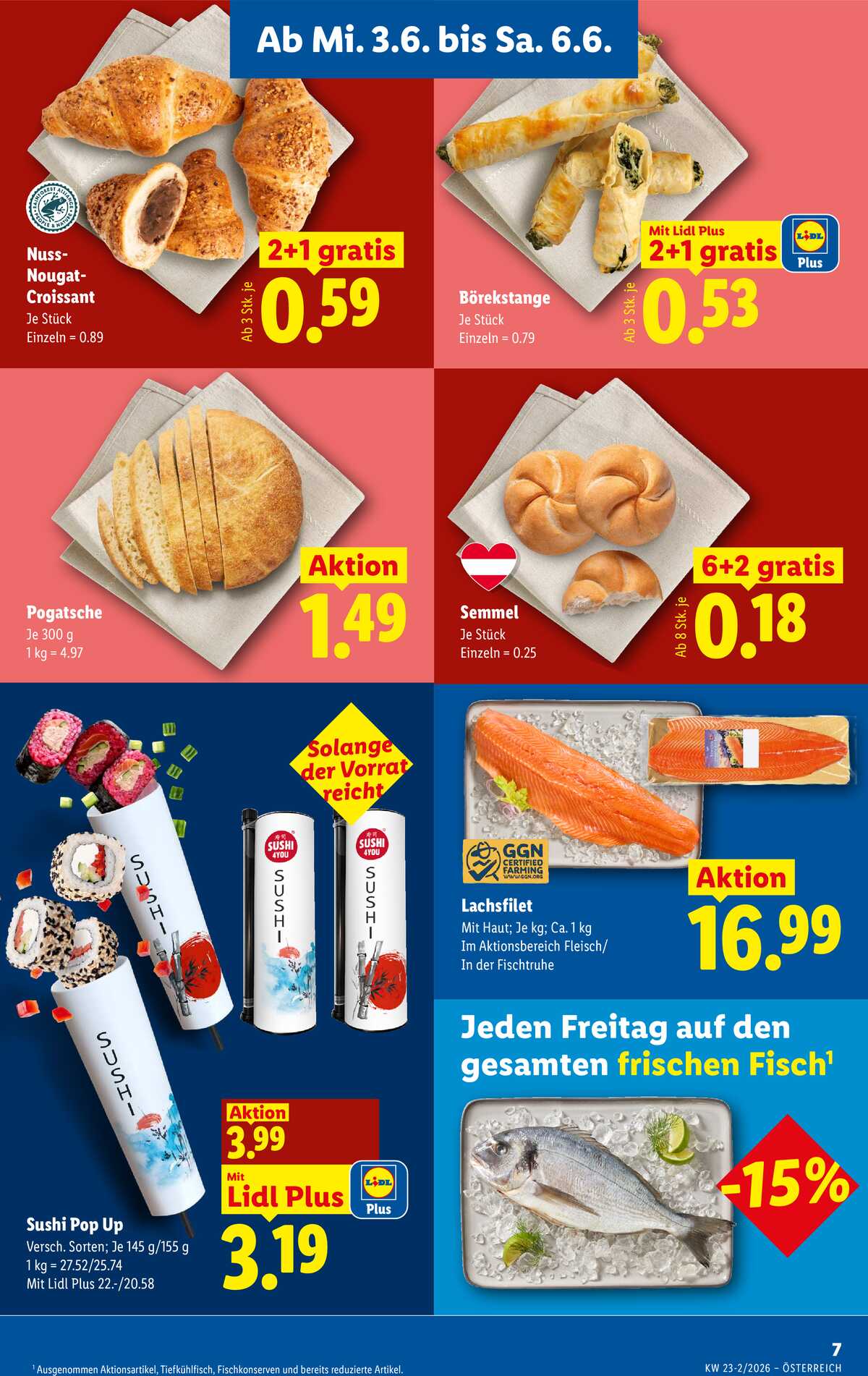 Leták Lidl Rakousko 3.6.-10.6.2026 strana 9