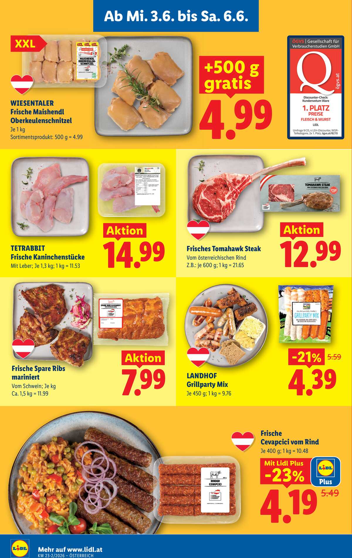 Leták Lidl Rakousko 3.6.-10.6.2026 strana 10