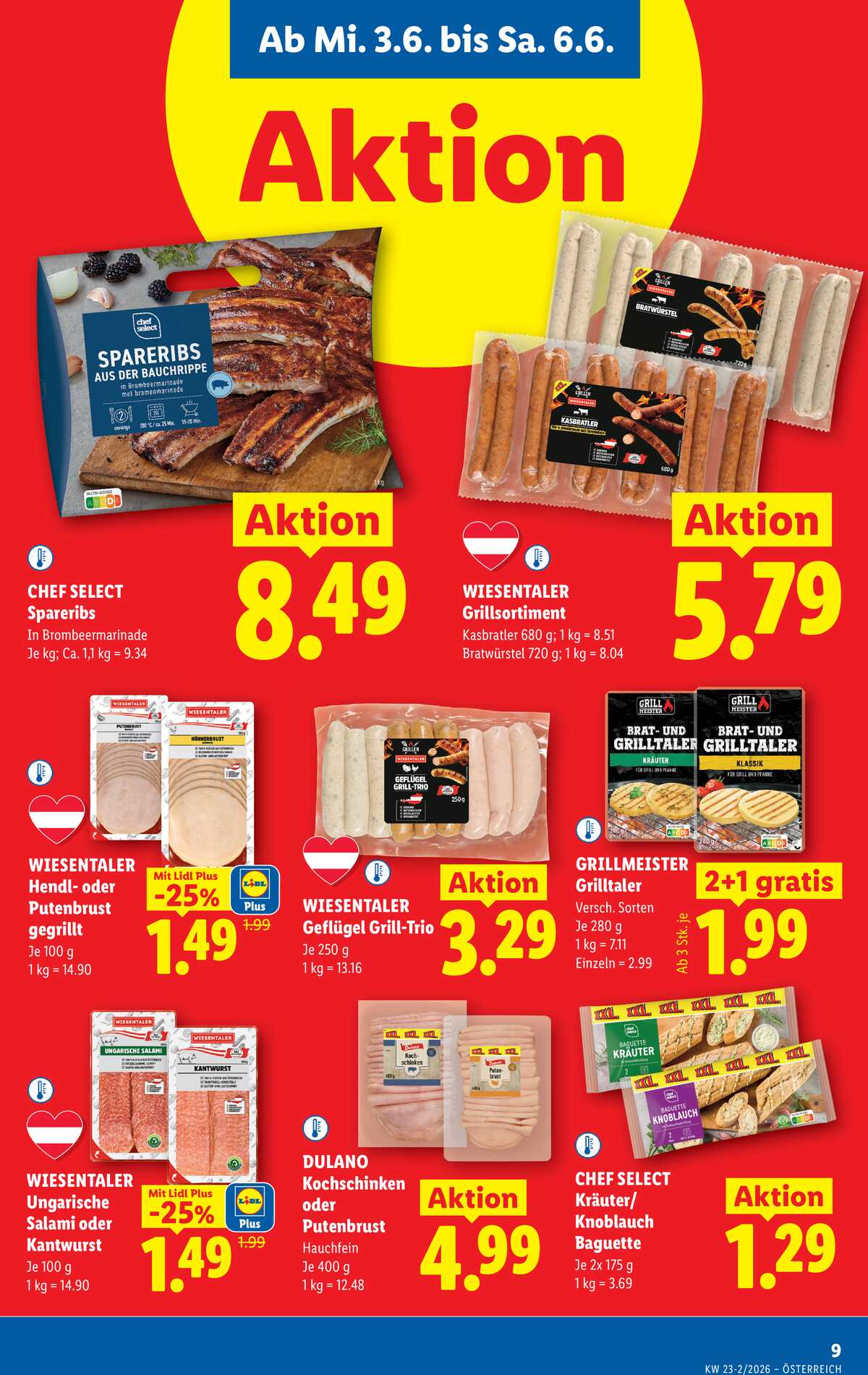 Leták Lidl Rakousko 3.6.-10.6.2026 strana 11