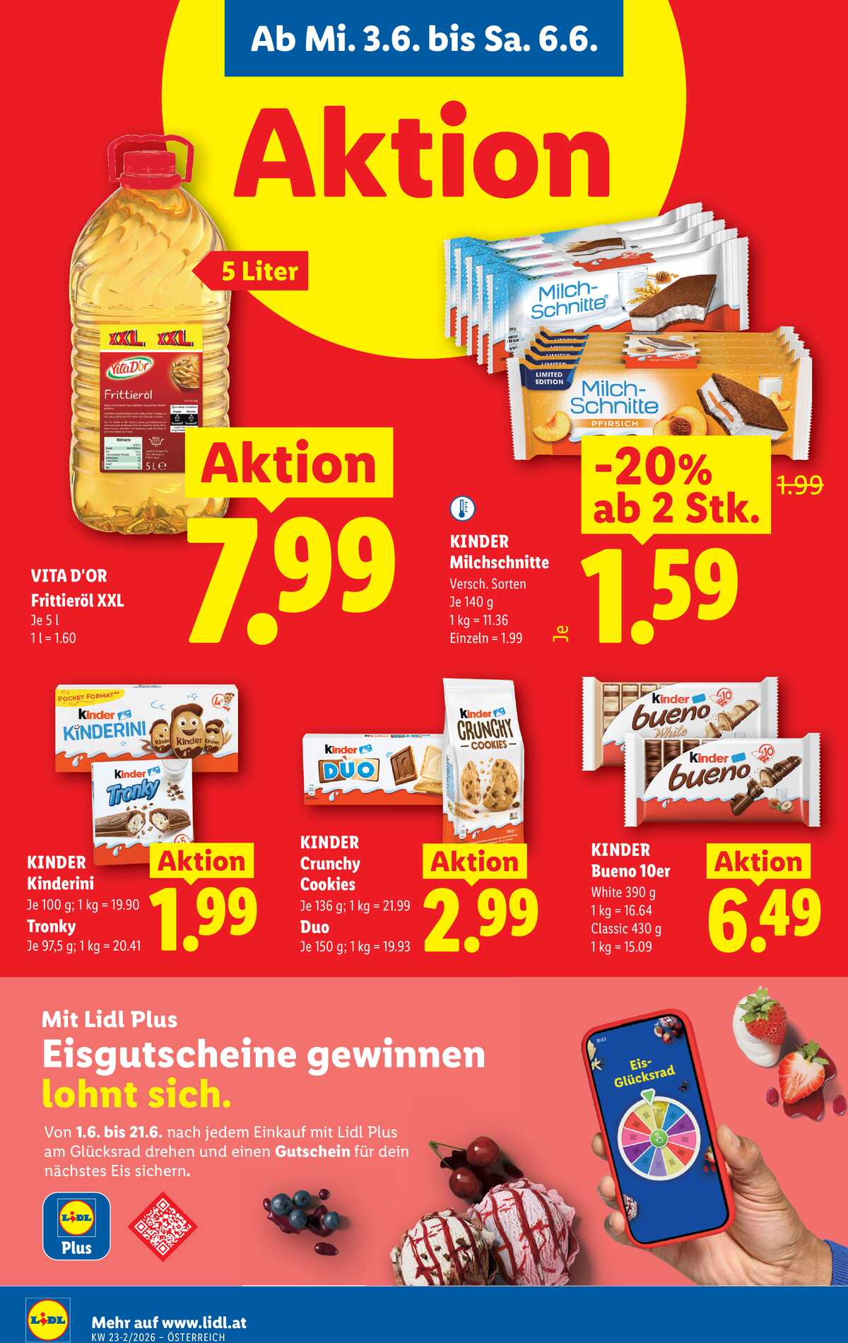 Leták Lidl Rakousko 3.6.-10.6.2026 strana 12