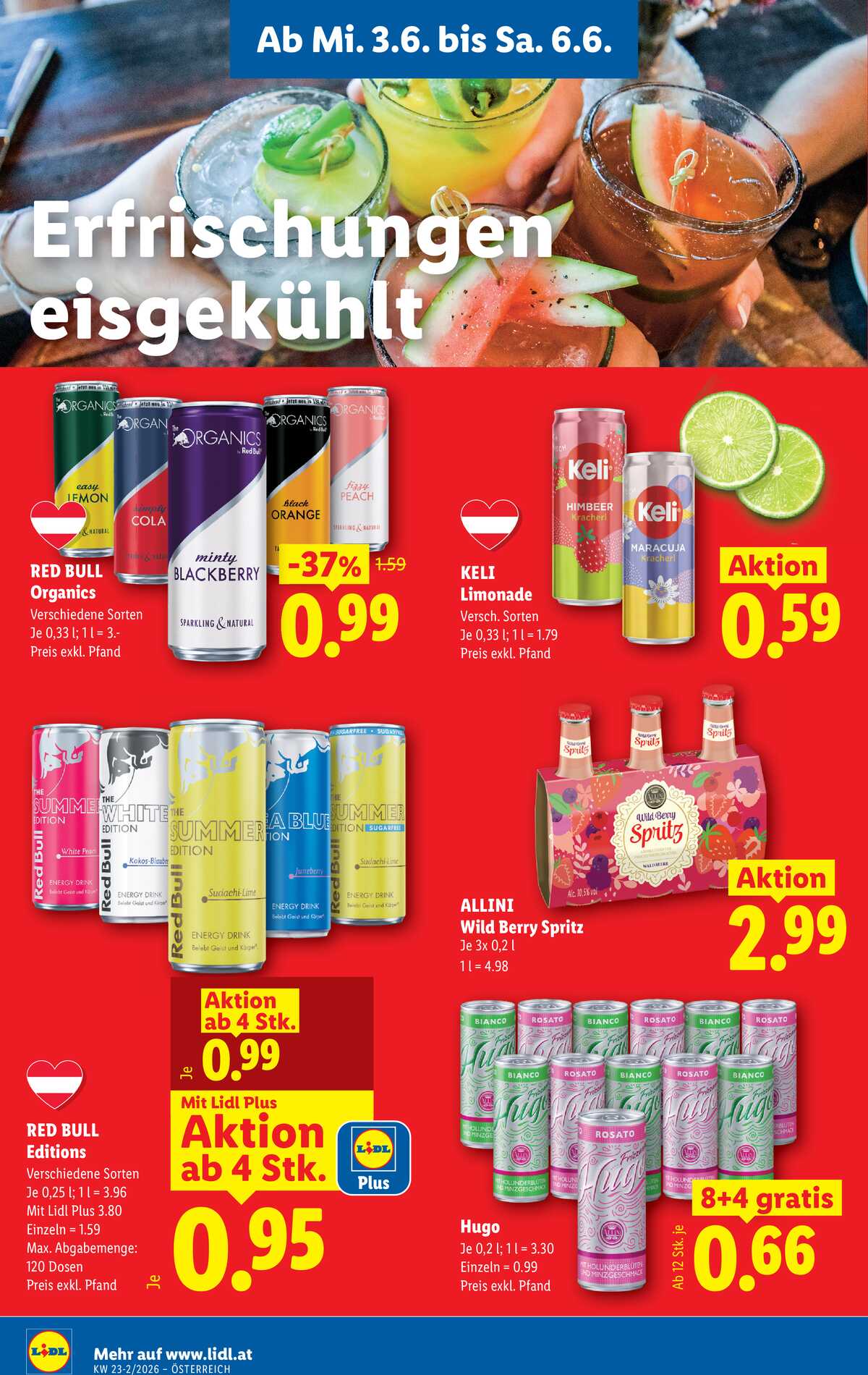 Leták Lidl Rakousko 3.6.-10.6.2026 strana 16