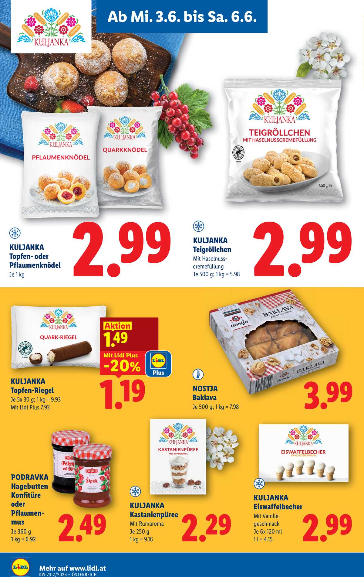 Leták Lidl Rakousko 3.6.-10.6.2026 strana 22