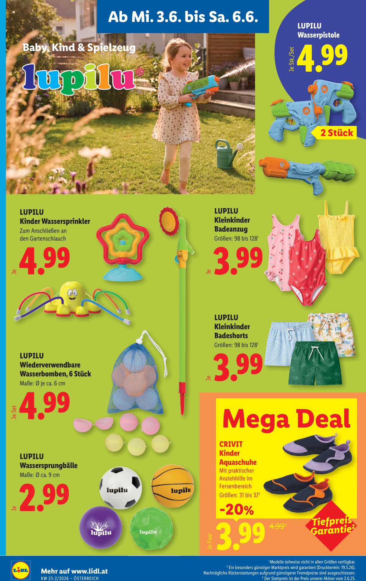 Leták Lidl Rakousko 3.6.-10.6.2026 strana 26
