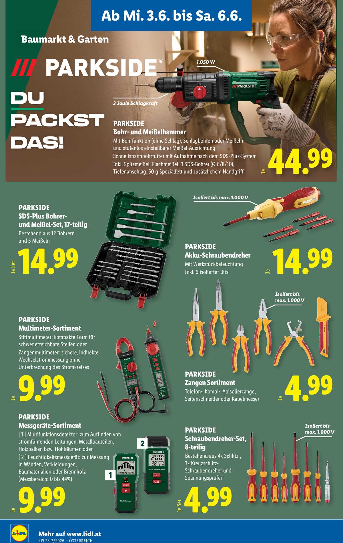 Leták Lidl Rakousko 3.6.-10.6.2026 strana 28